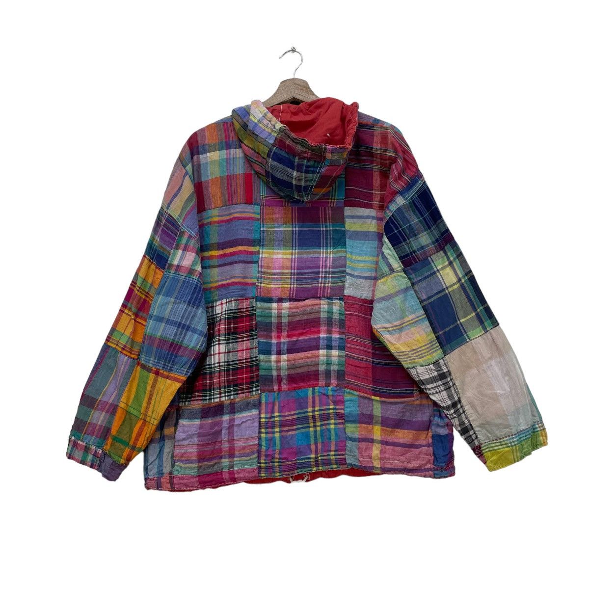 Japanese Brand × Vintage 💥Japanese Brand Pacthwork Joujou Anorak Reversible Jacket Size US M / EU 48-50 / 2 - 2 Thumbnail
