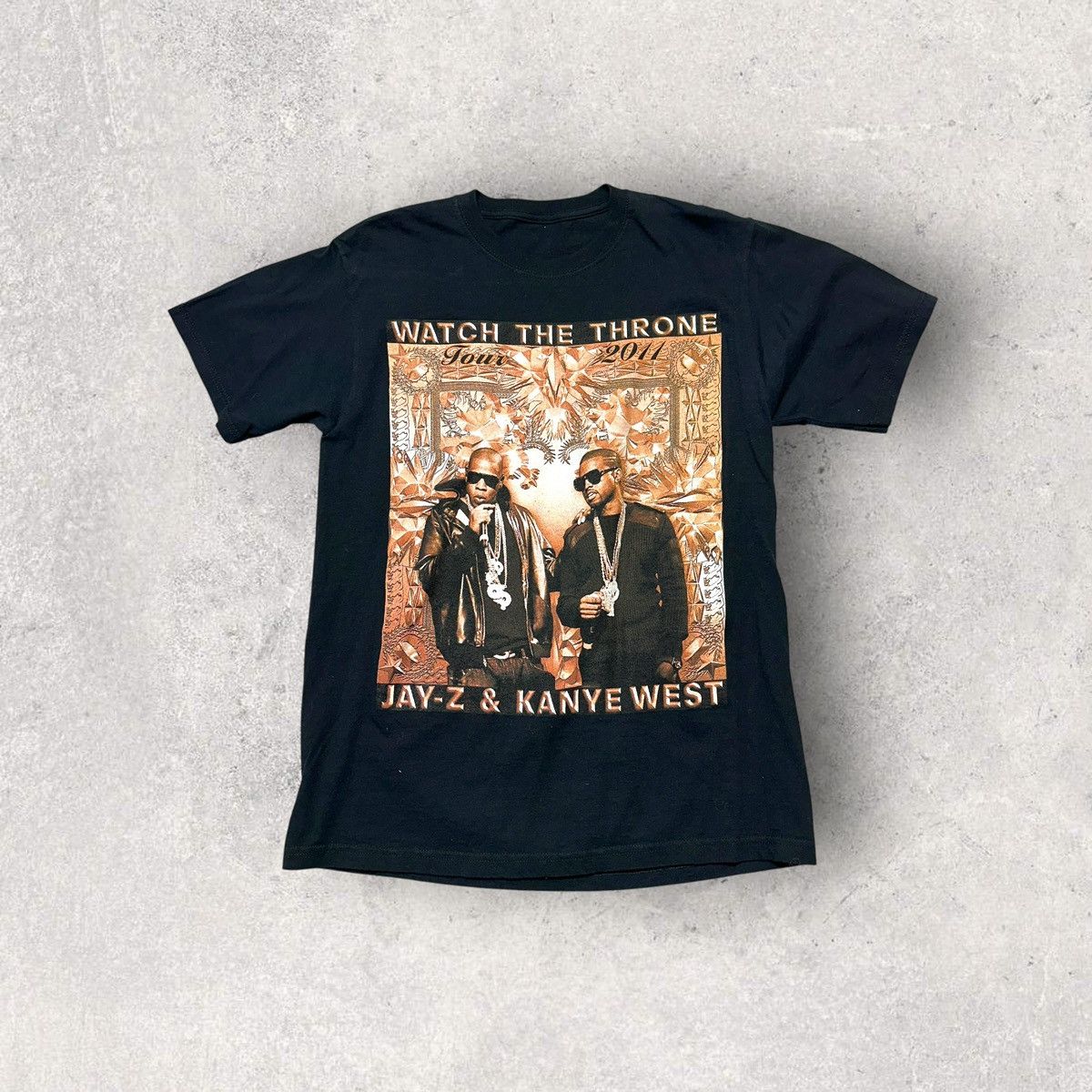 Jay Z & Kanye West Watch the Throne tee