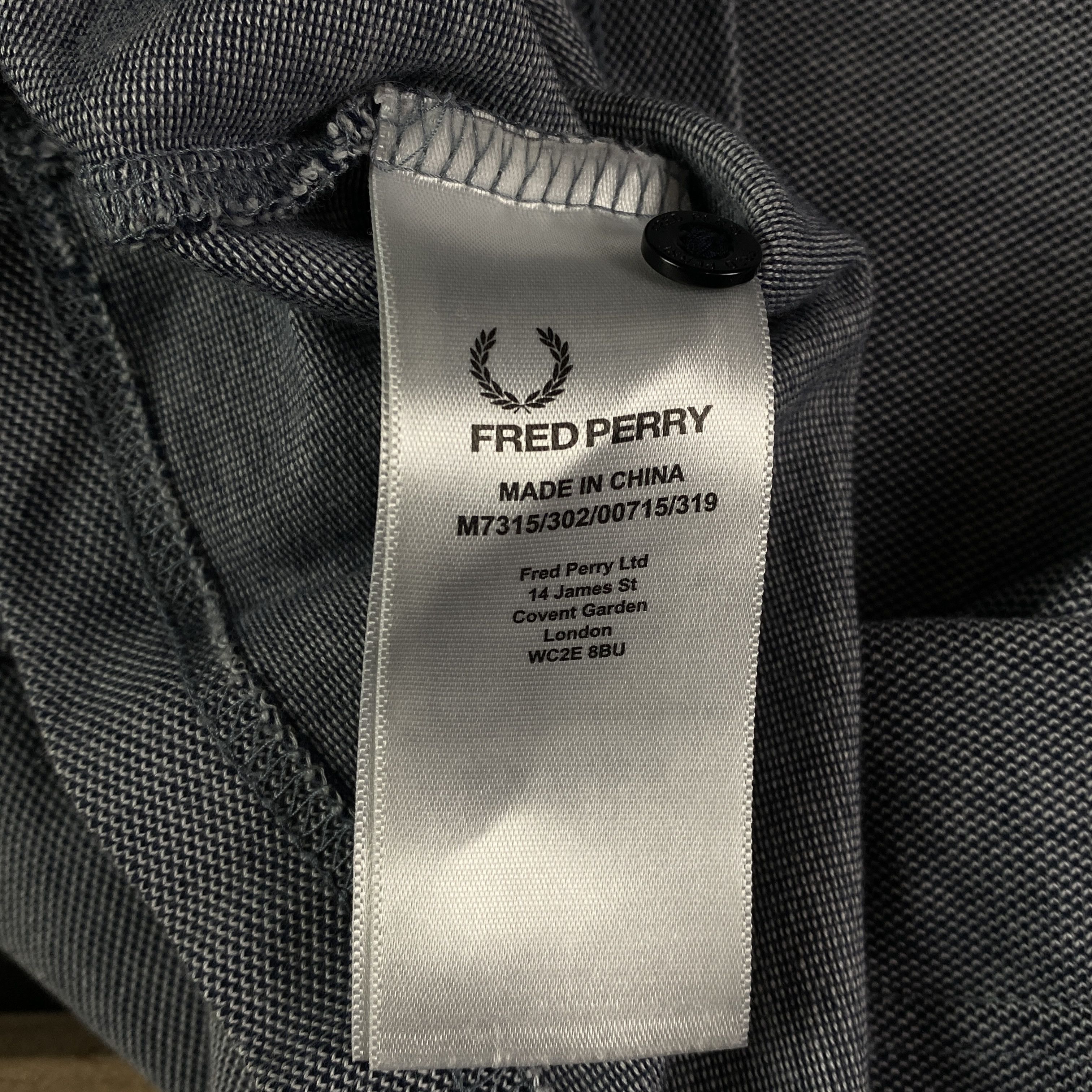 Fred Perry Men’s Polo T-Shirt Short Sleeve Fred Perry Size S Size US S / EU 44-46 / 1 - 5 Thumbnail