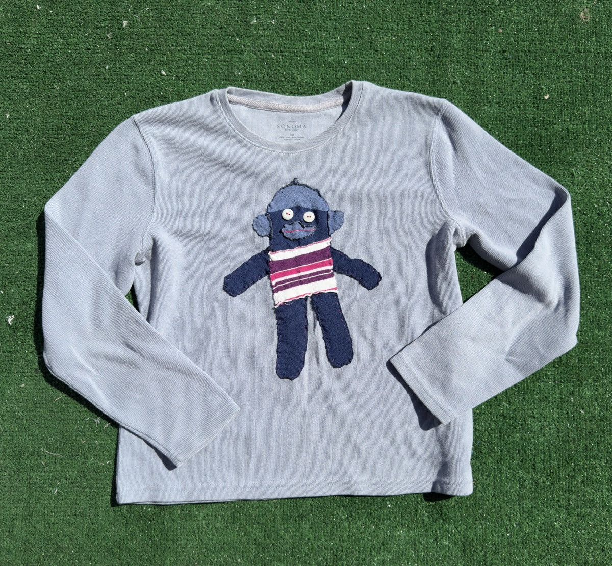 Sonoma Sonoma Monkey Long Sleeve Shirt Size S / US 4 / IT 40 - 1 Thumbnail