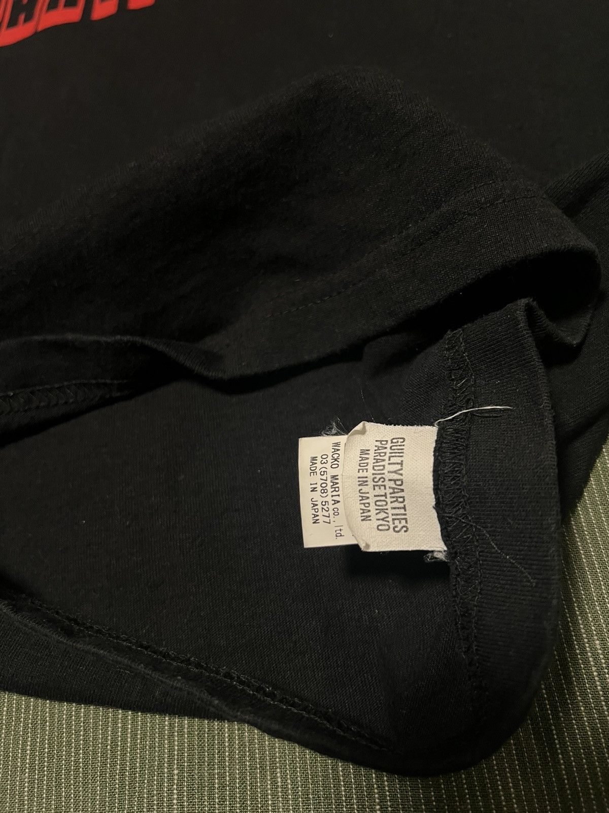 Fragment Design Wacko Maria x Fragment tee Size US M / EU 48-50 / 2 - 4 Thumbnail