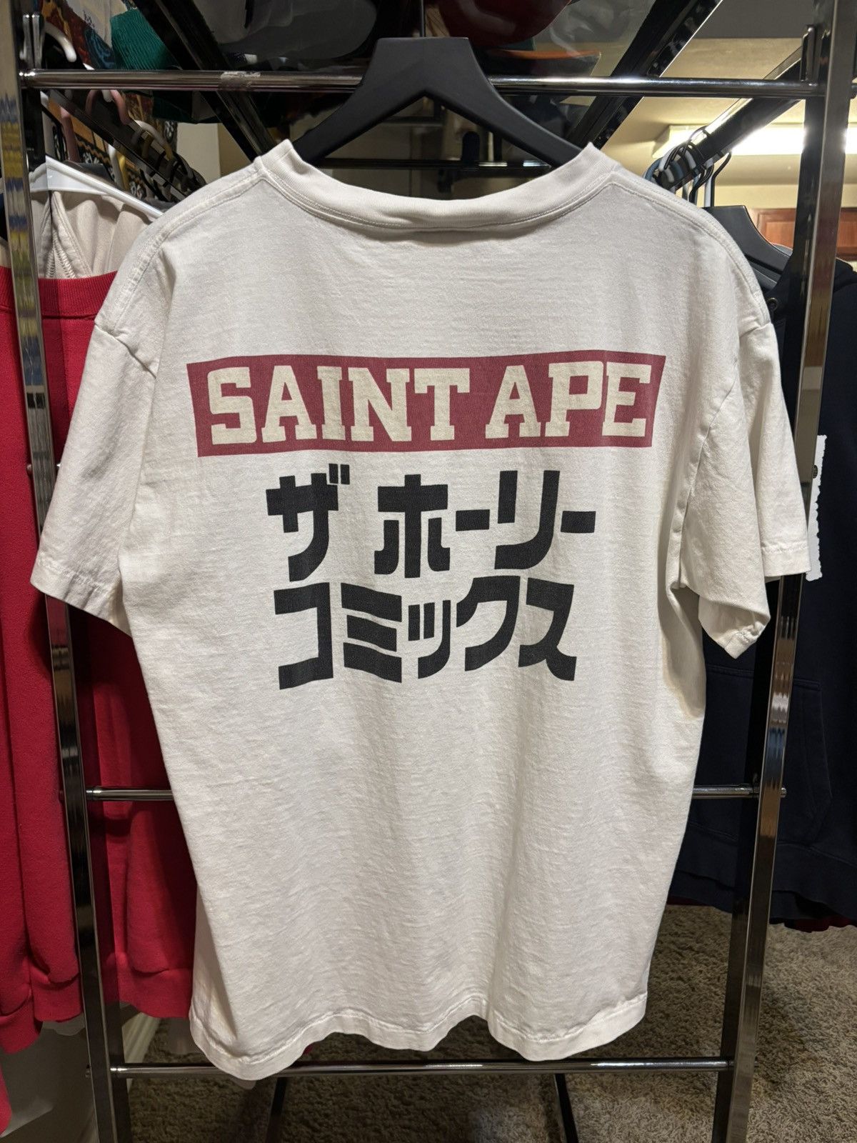 Bape × Saint Michael Bape X Saint Michael Sonic Youth T-Shirt Size Large Size US L / EU 52-54 / 3 - 2 Thumbnail