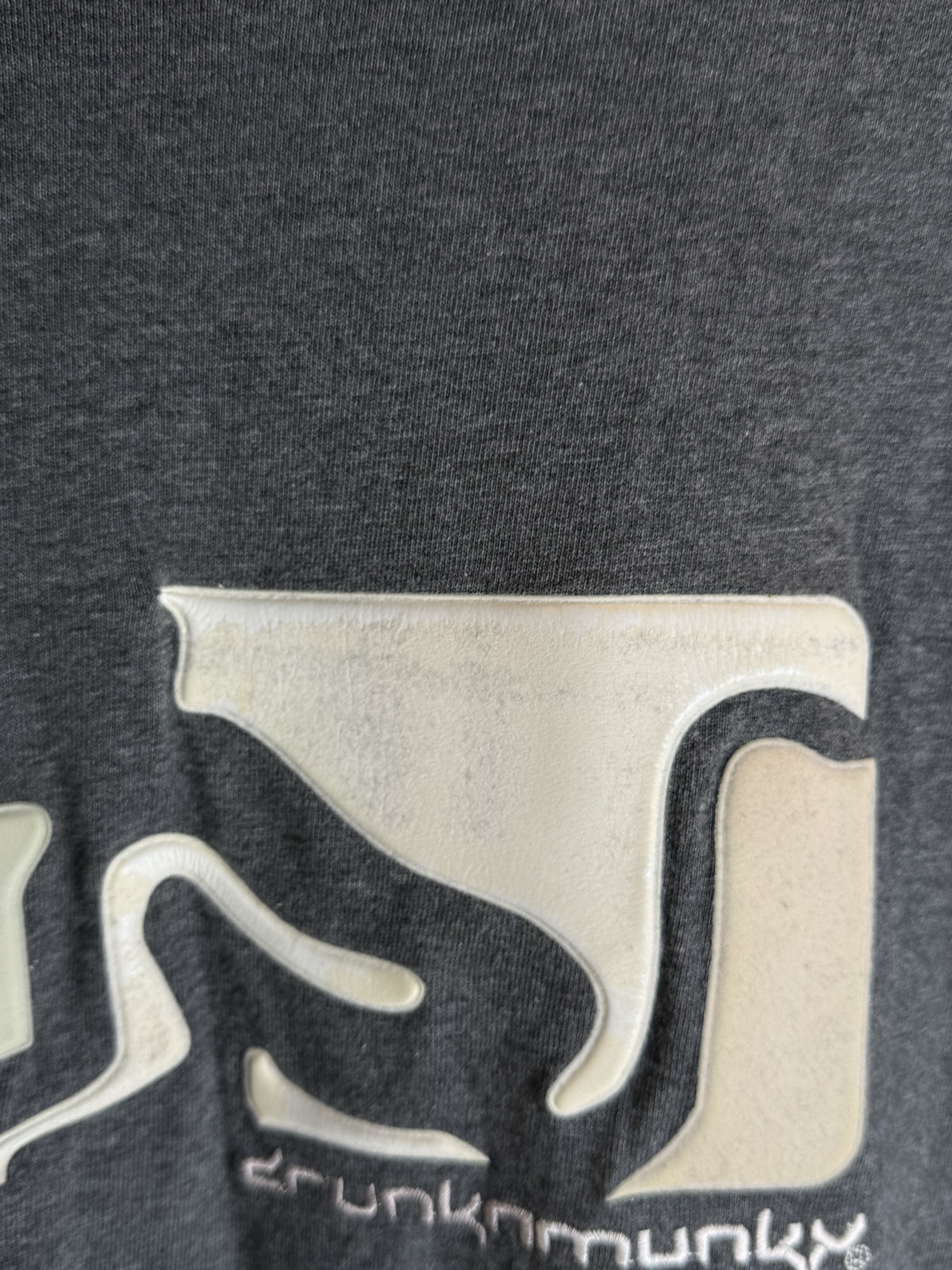 DrunknMunky Drunkn Monkey Unlimited Logo T-Shirt XL Y2K Hip Hop Skate Size US XXL / EU 58 / 5 - 5 Thumbnail