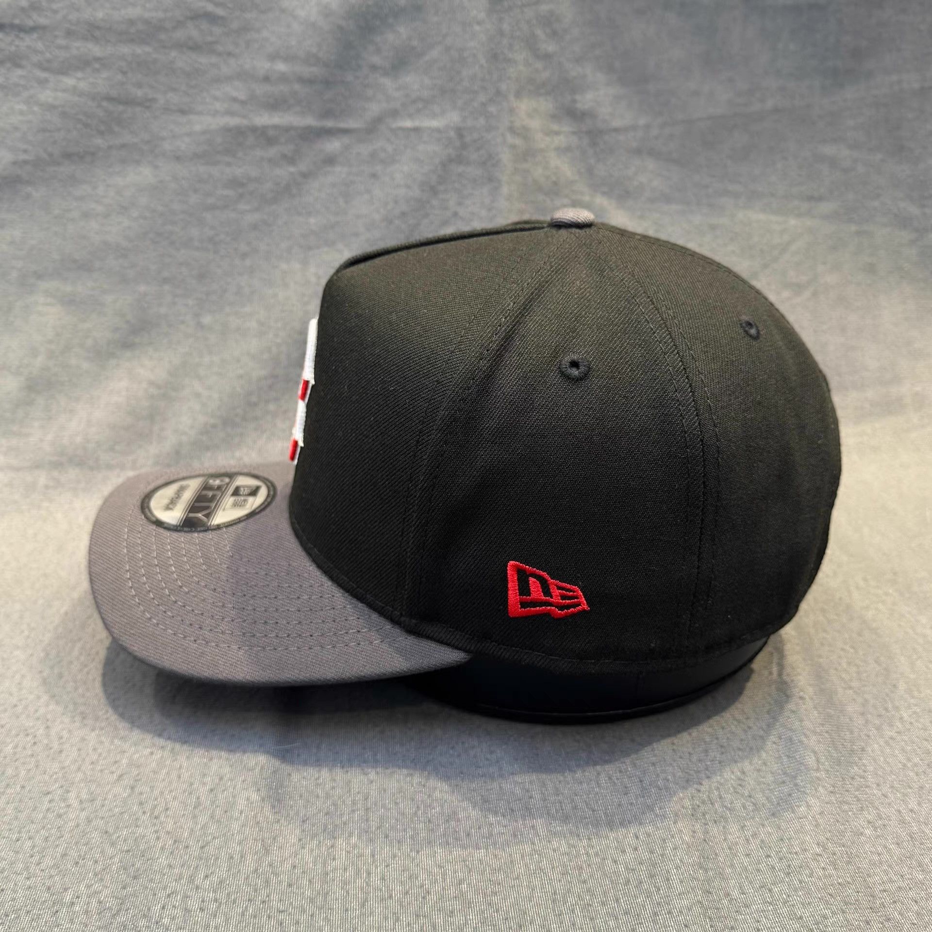 New Era New Era Baseball Cap Flat Brim Hat Q5 Size ONE SIZE - 3 Thumbnail