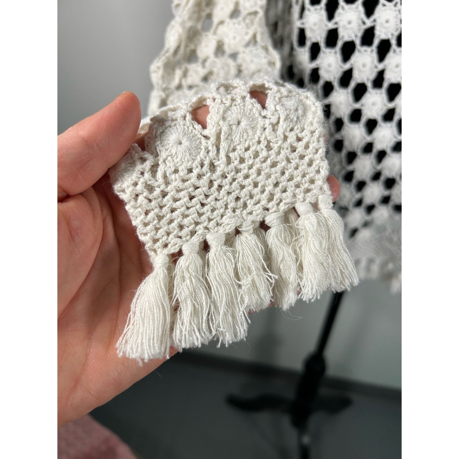Other Boutique Europa Knitted Long Sleeve Boho Style Top Size L Size L / US 10 / IT 46 - 3 Thumbnail