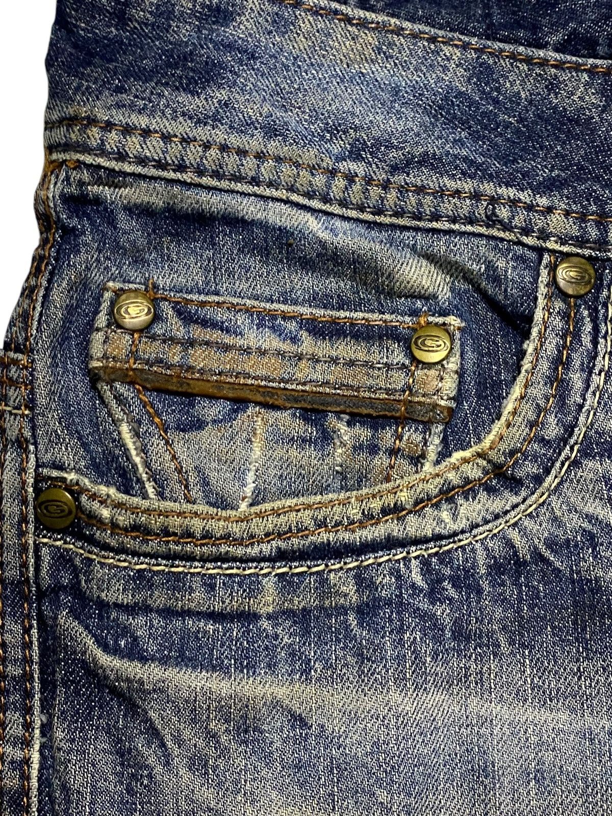 Gotcha Vintage Gotcha Remember your Roots Embroidered Baggy Jeans Size US 35 - 7 Thumbnail