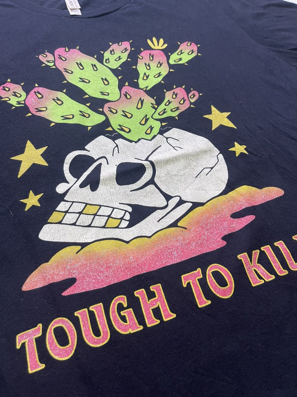 Hysteric Glamour Y2K CANVAS short sleeve tshirt big skull print Size US L / EU 52-54 / 3 - 3 Thumbnail