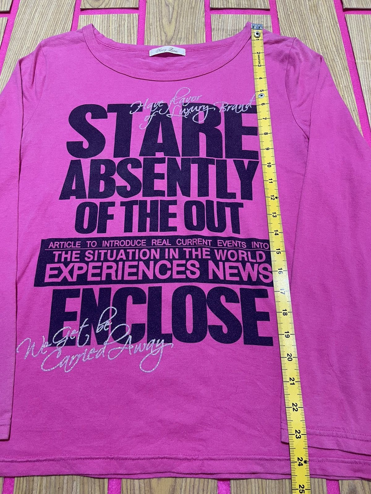 If Six Was Nine Y2K JUMMY PICNIC long tshirt Size US M / EU 48-50 / 2 - 8 Thumbnail
