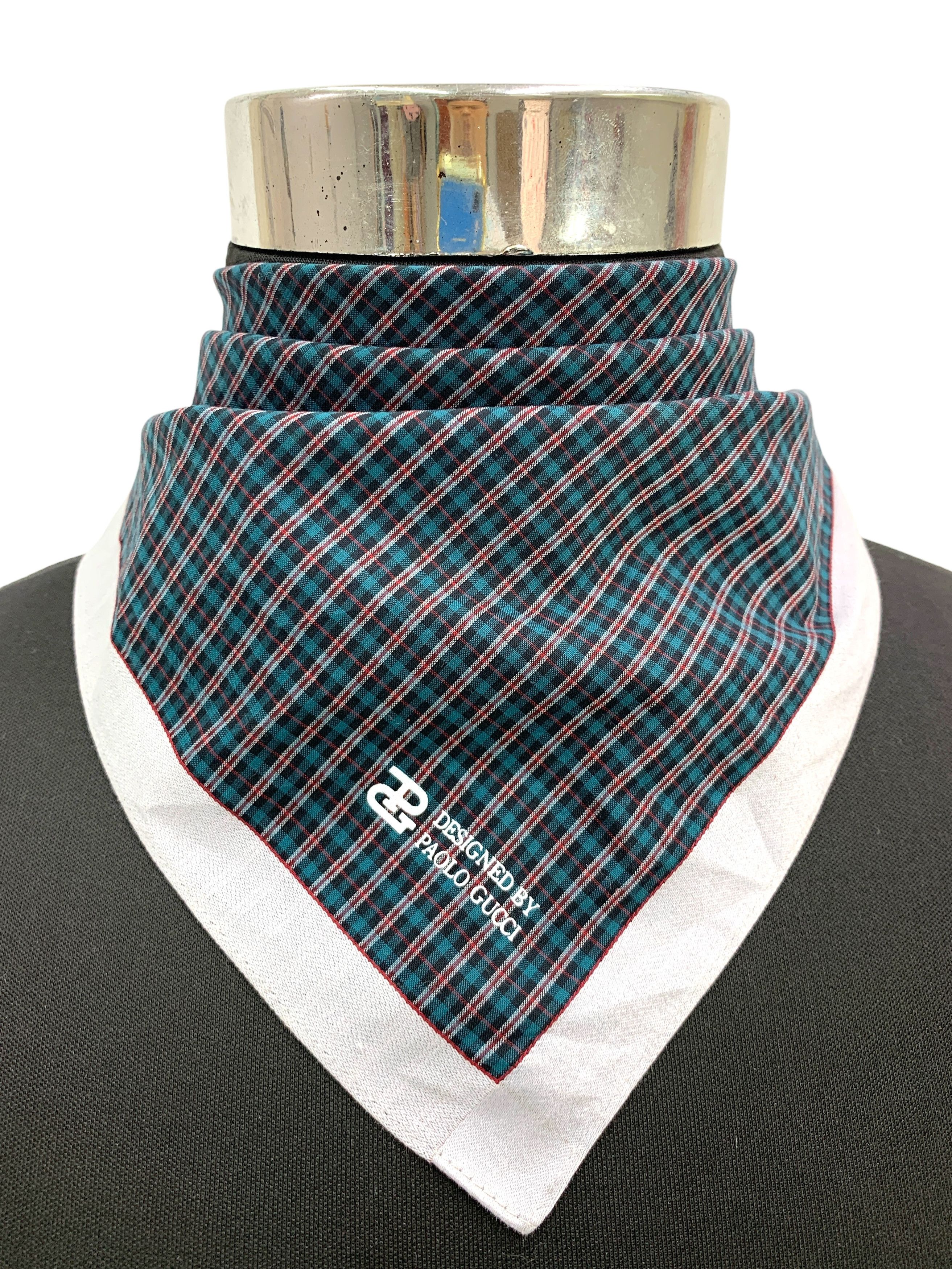 Vintage Paolo Gucci Neckerchief/ Handkerchief - HKA908