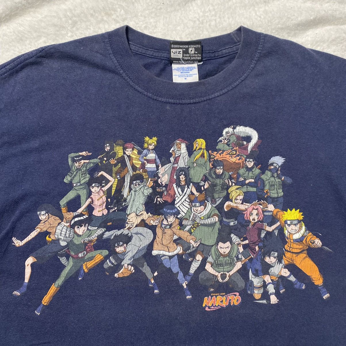 Anime Vintage Naruto 2002 Tee Size US M / EU 48-50 / 2 - 1 Thumbnail