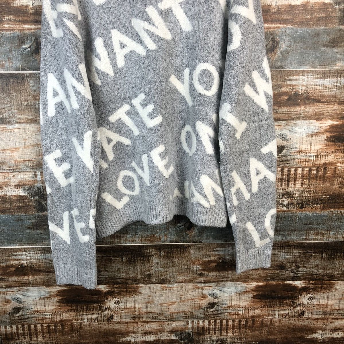 Homespun Knitwear × Japanese Brand DL Vampire Weekend Gray Sweaters #C749 Size US M / EU 48-50 / 2 - 14 Thumbnail