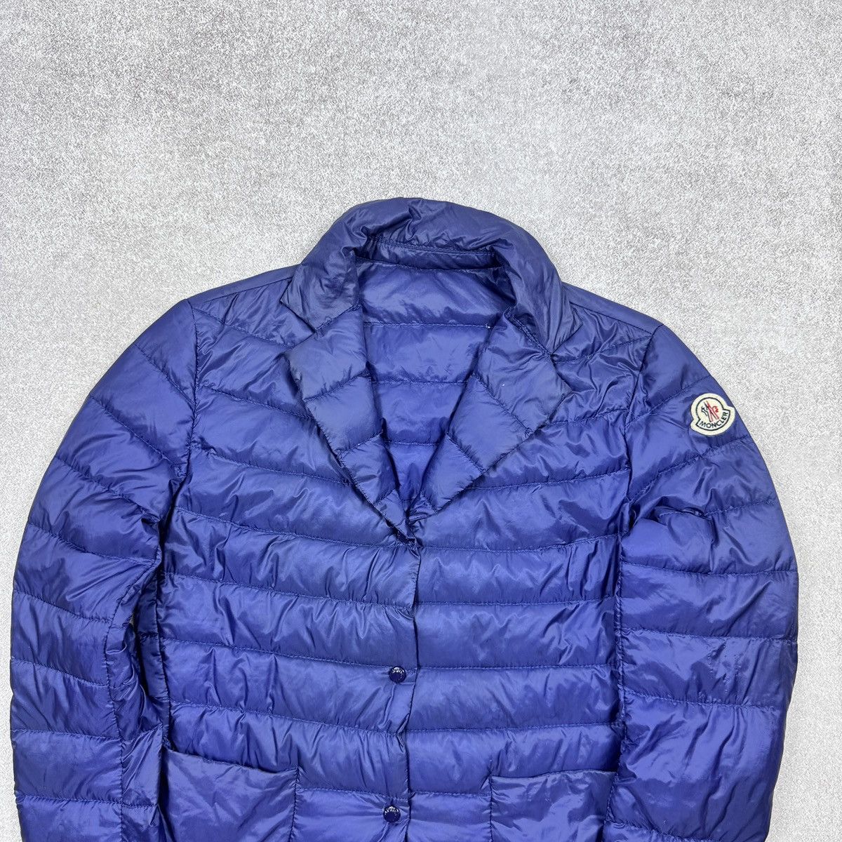 Moncler Women`s Moncler Lisette Ultralight Puffer Blue Jacket Size 1 Size S / US 4 / IT 40 - 9 Thumbnail