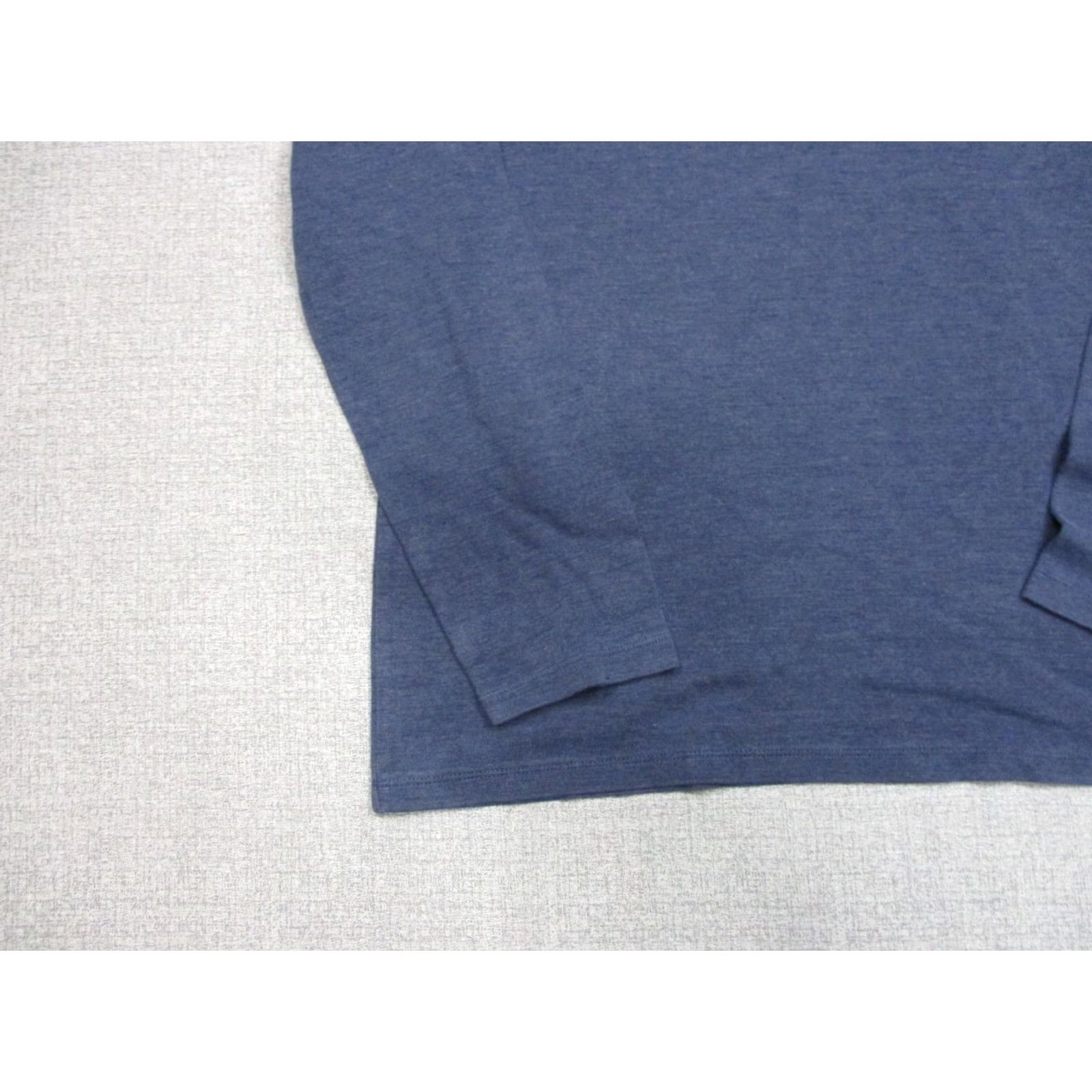Mizzen+Main Mizzen+Main Sweater Men L Blue Pullover Fleece 1/4 Zip Zip Lightweight Casual Preppy Outdoor 90s (adjusted) Size US L / EU 52-54 / 3 - 4 Thumbnail