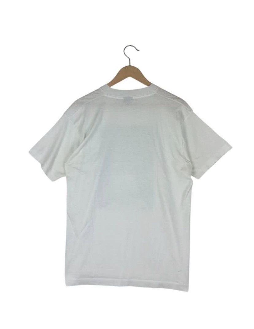 Fruit Of The Loom × Vintage Vintage 90s Desert Rain /Baby On Raining Photo print Art tee Size US L / EU 52-54 / 3 - 2 Thumbnail
