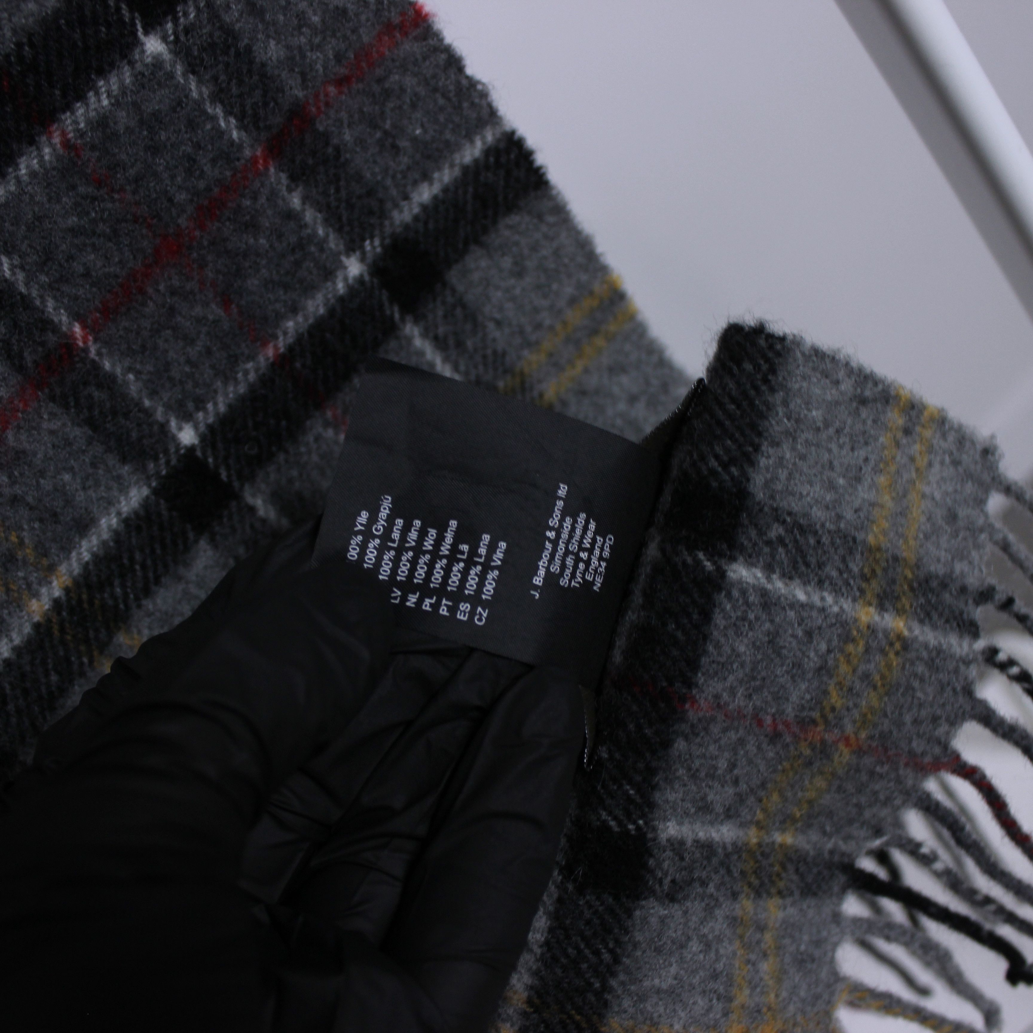 Barbour Barbour vintage scarf nova wool one size Size ONE SIZE - 6 Thumbnail