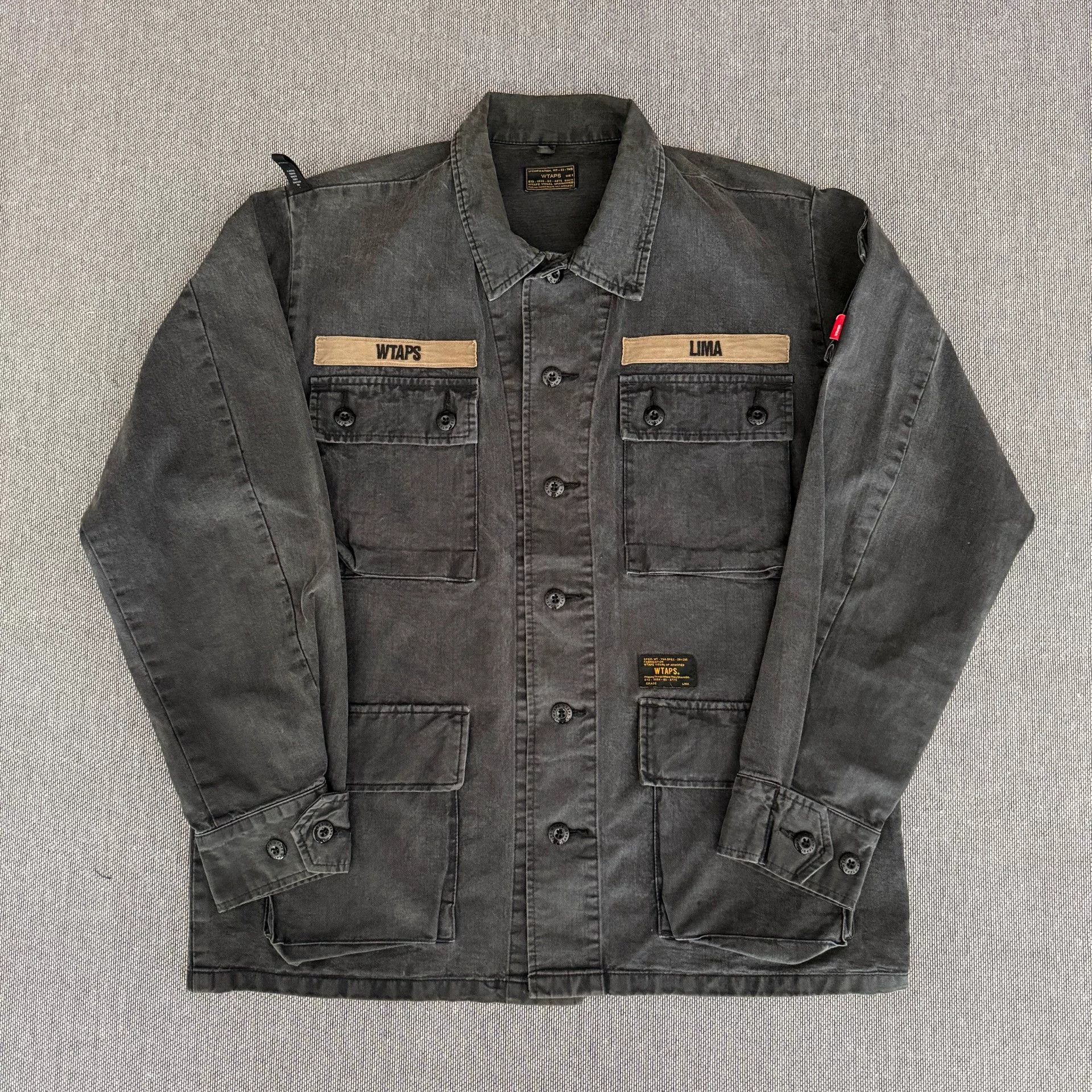 Wtaps Wtaps 17ss Jungle Washed Four-Pocket Jacket Size US L / EU 52-54 / 3 - 1 Thumbnail