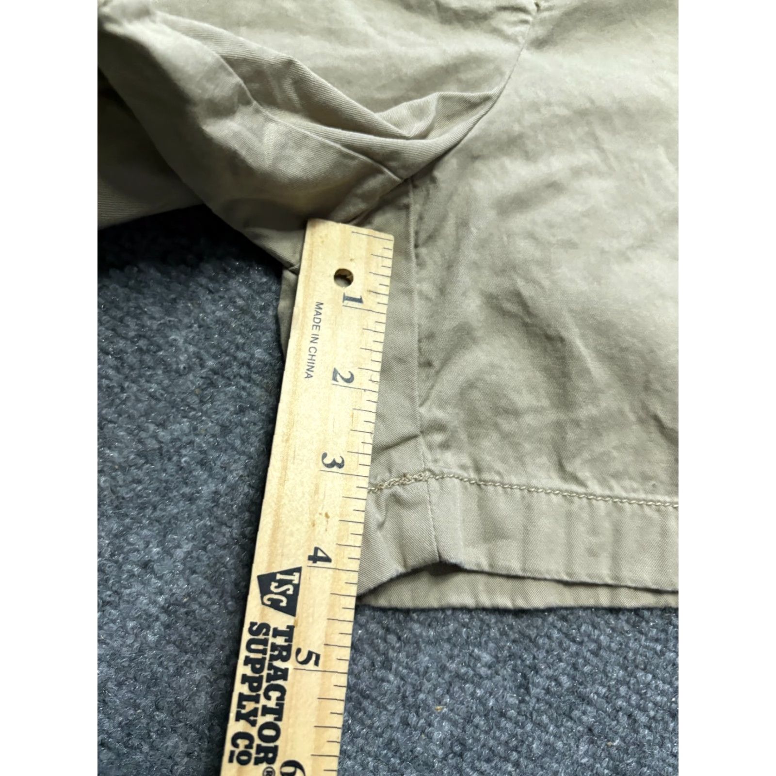 J.Crew VINTAGE? No J.CREW Shorts Womens Size 2 Chino Beige Cotton 100% Style 21760 Street? Size 24" / US 00 / IT 34 - 3 Thumbnail
