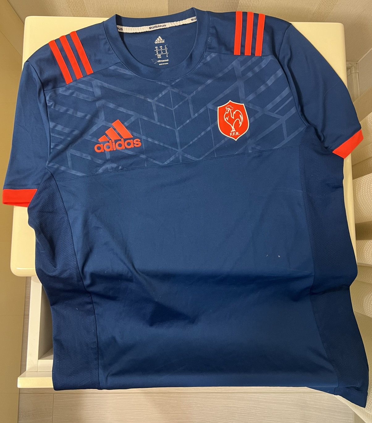 New Balance × Vintage Maglia Rugby Adidas Francia 2017 Size US M / EU 48-50 / 2 - 1 Thumbnail