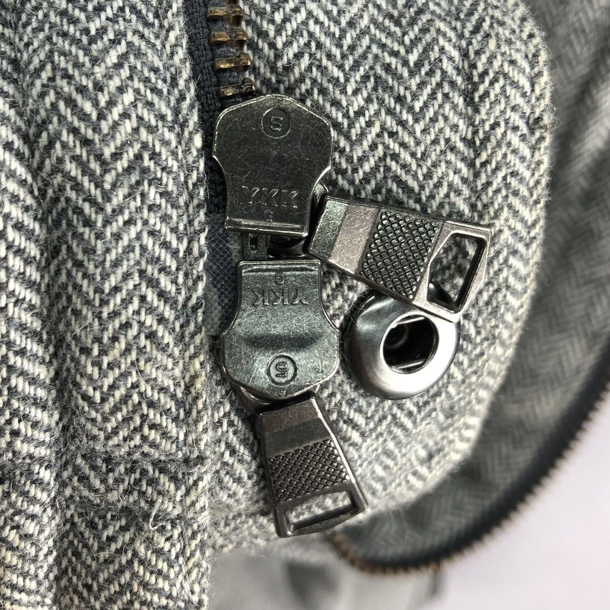 Banana Republic Banana Republic Harringbone Puffer Jacket Buckle Collar Size US S / EU 44-46 / 1 - 16 Thumbnail