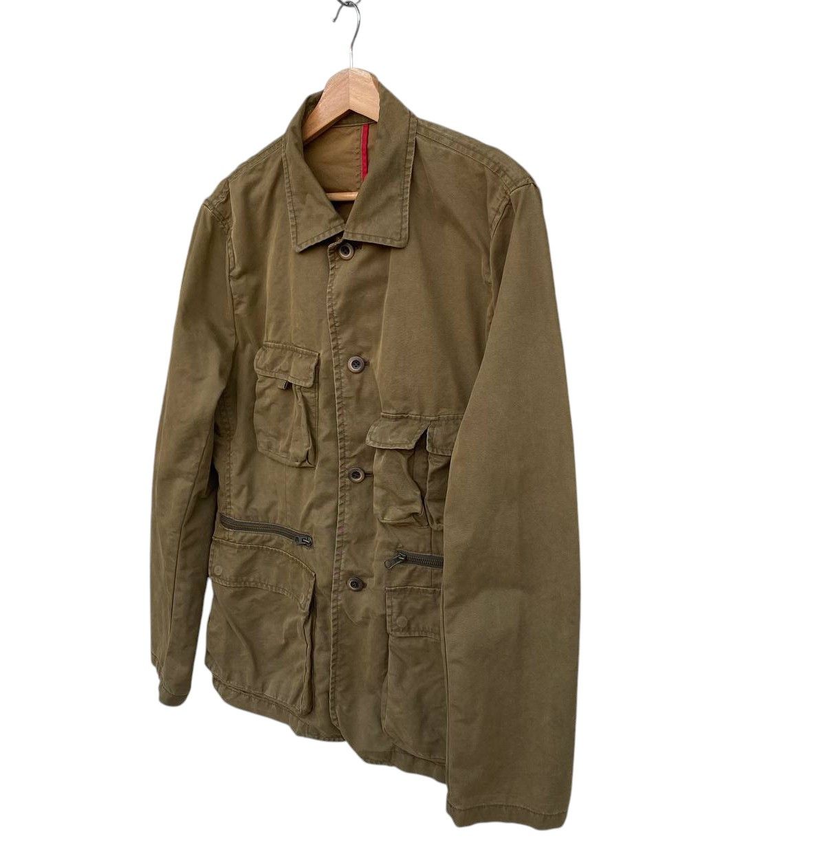 291295=Homme 291295=HOMME Archive Multi-Pocket Utility Tactical Jacket Size US L / EU 52-54 / 3 - 2 Thumbnail