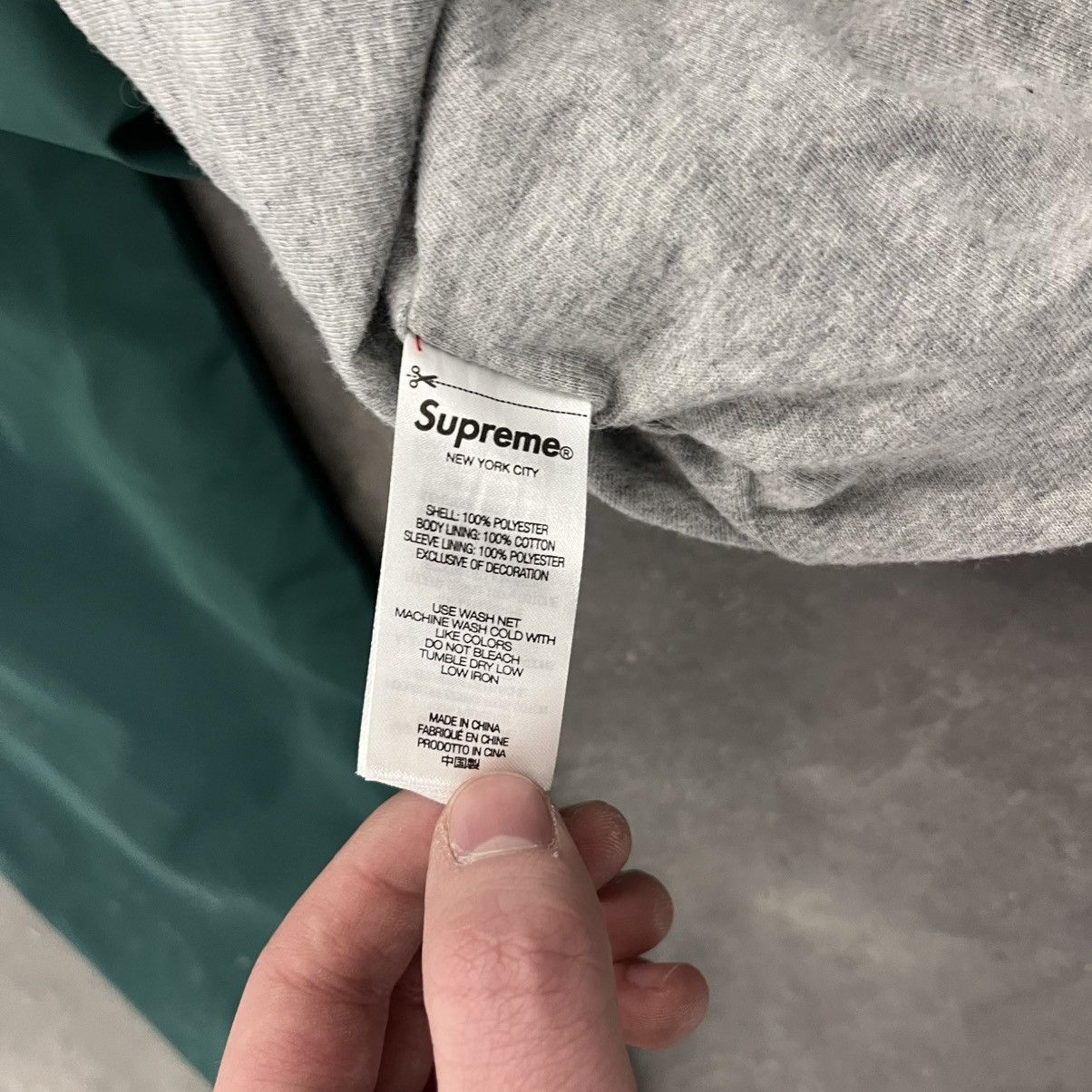 Supreme × Vintage Supreme Coaches Nylon Cotton Lined Green Jacket FW 2023 Size US M / EU 48-50 / 2 - 7 Thumbnail