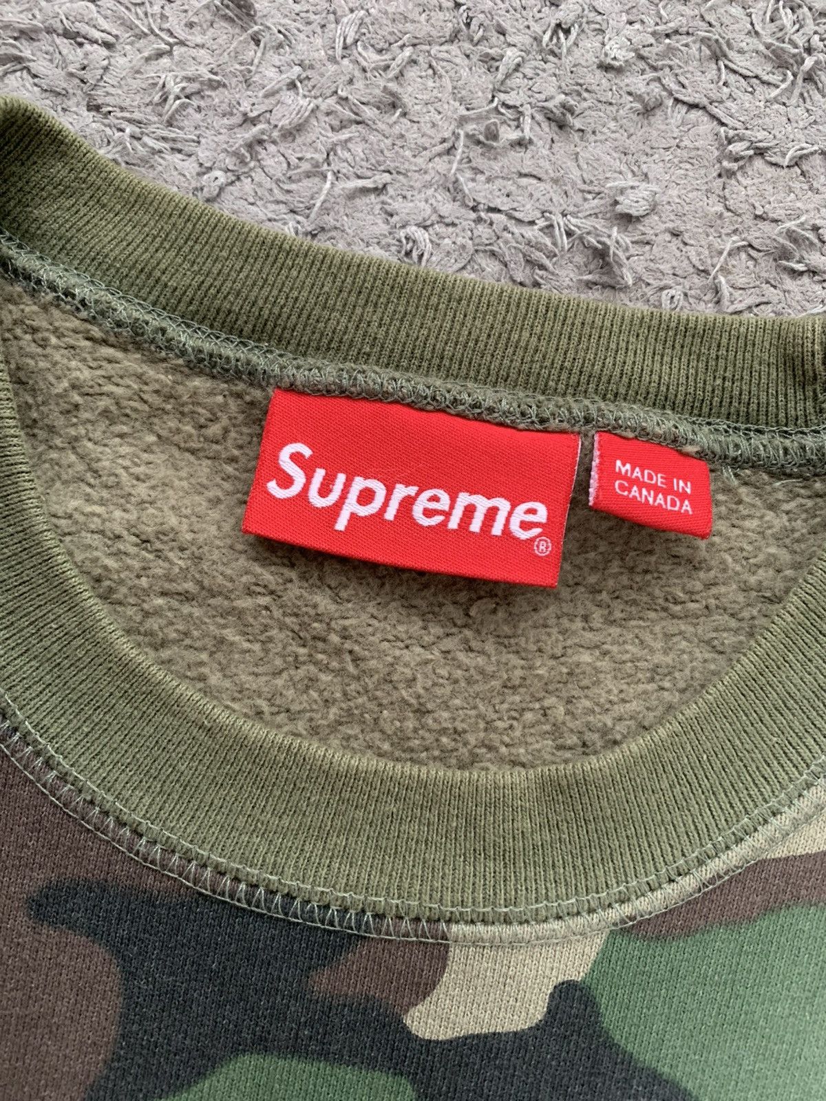 Supreme Supreme Box Logo Crewneck Camo FW15 Size US M / EU 48-50 / 2 - 3 Thumbnail