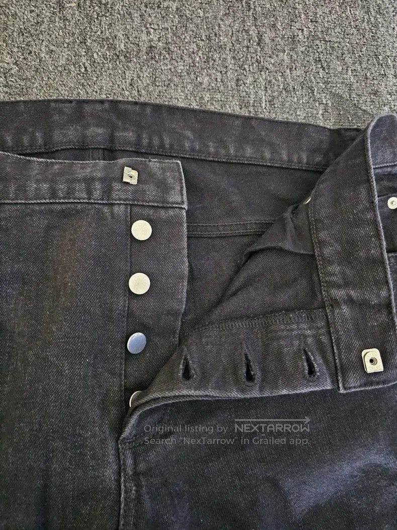 Balmain Balmain Distressed Black Denim Jeans. Size US 36 / EU 52 - 3 Thumbnail