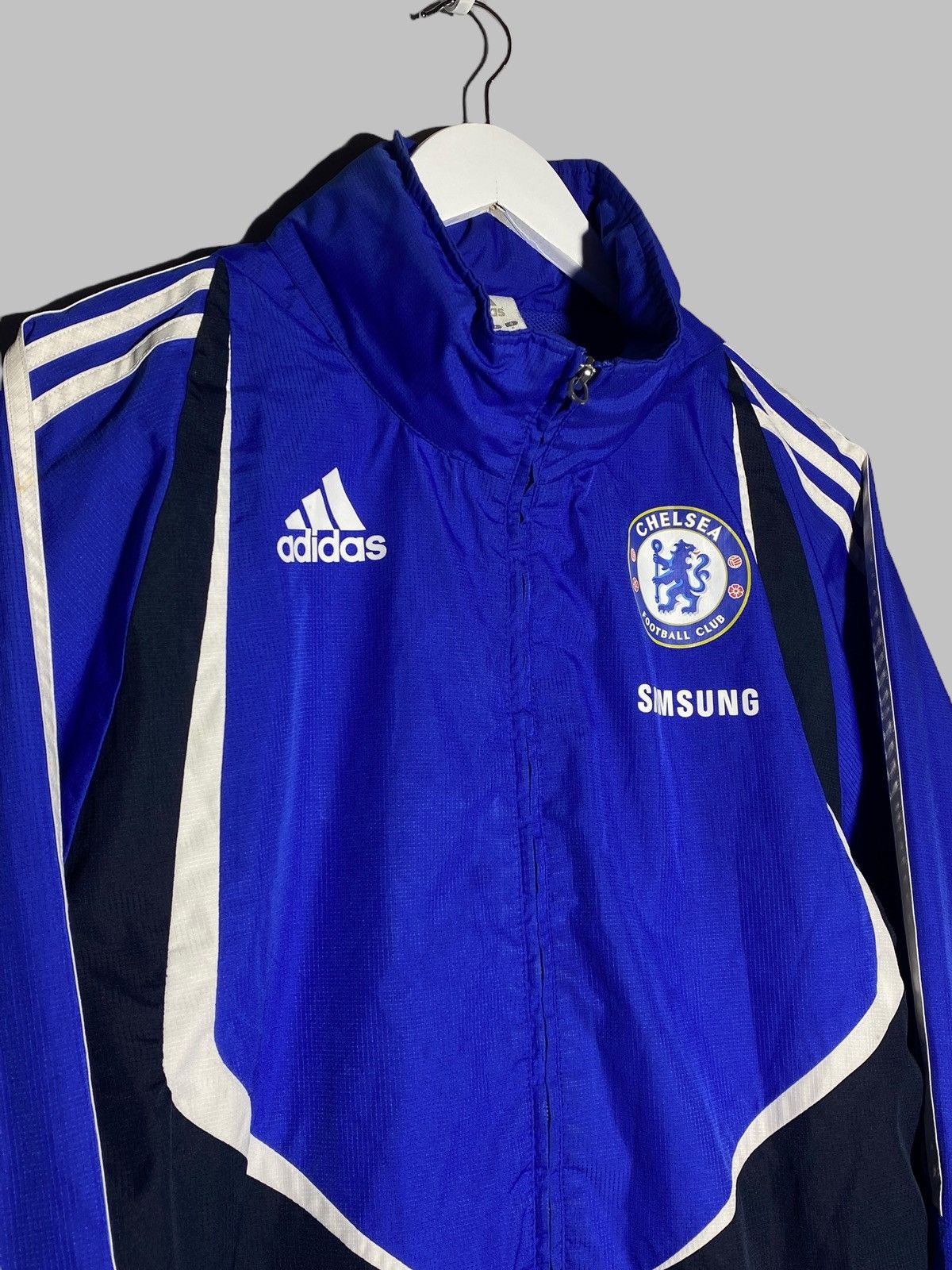 Adidas Vintage Adidas Chelsea FC 2009/10 Pre Match Training Jacket Size US M / EU 48-50 / 2 - 3 Thumbnail
