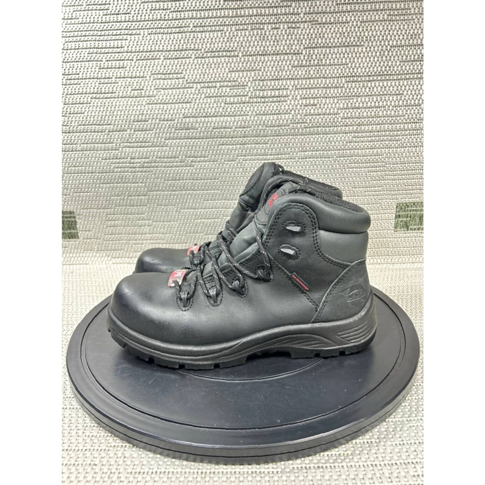 Frame Avenger Framer Boots Mens Size 7 M Black Leather Waterproof Work Steel Toe Composite Toe Slip Resistant Electric Hazard Ankle Size US 7 / EU 40 - 2 Thumbnail