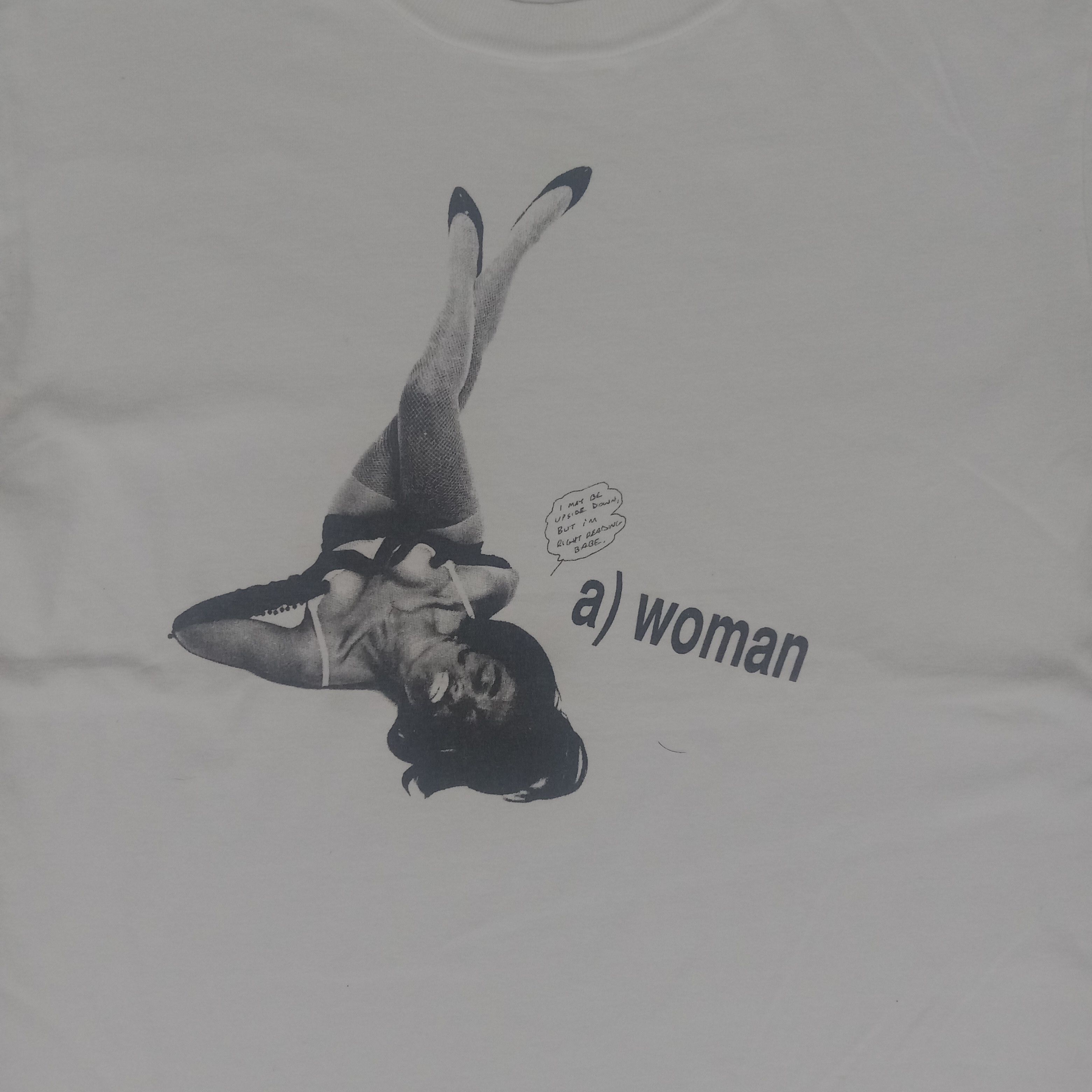 Vintage 90's a) Woman Streetwear Woman Tshirt