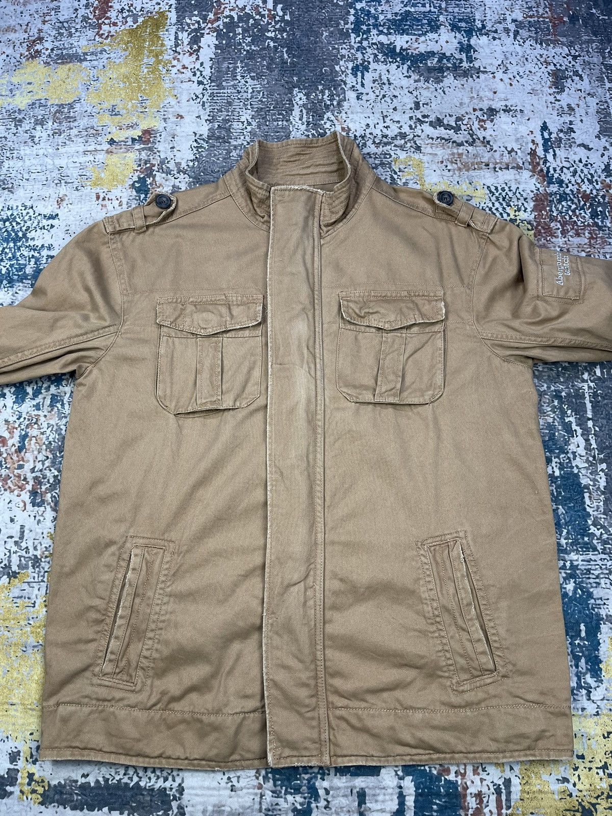 Abercrombie & Fitch Sentinel Jacket Abercrombie & Fitch Utility Pocket Jacket Size US XL / EU 56 / 4 - 9 Thumbnail