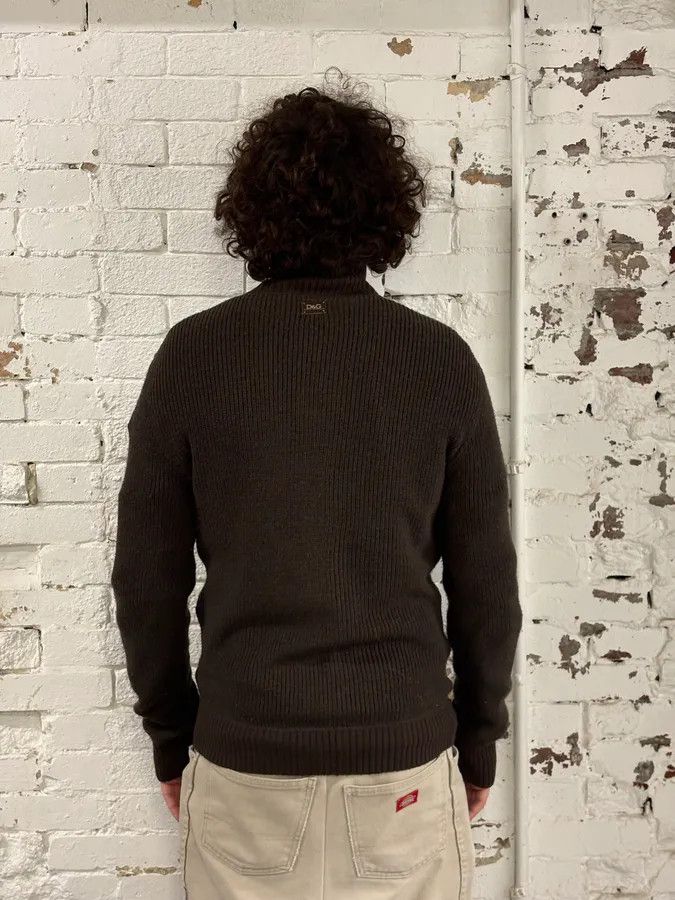 Dolce & Gabbana 2000s Dolce & Gabbana Grey Cardigan Sweater Size US M / EU 48-50 / 2 - 3 Thumbnail