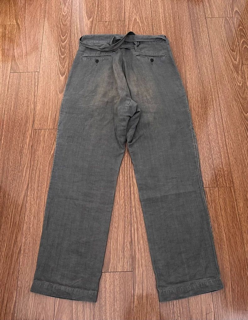 Visvim visvim size 3 Linen yarn high-density woven baggy trousers Size US 30 / EU 46 - 2 Thumbnail