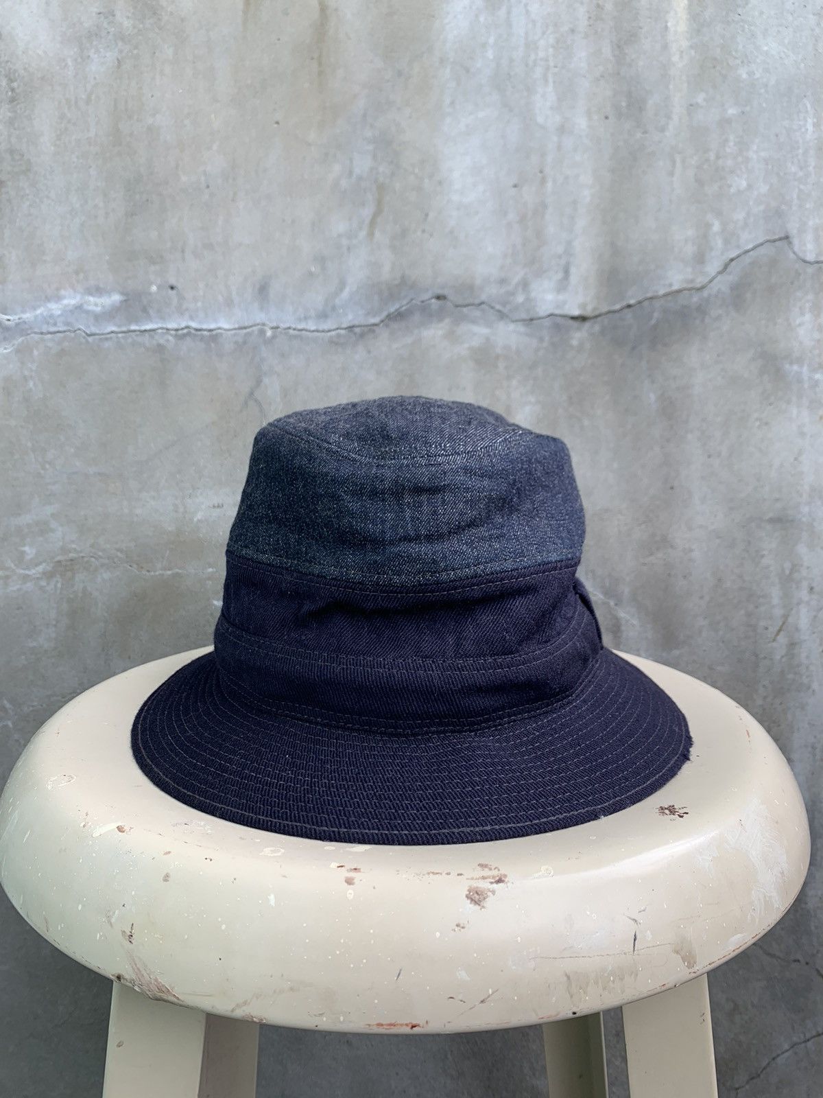 Comme des Garcons Denim Bucket Hat Size ONE SIZE - 1 Thumbnail