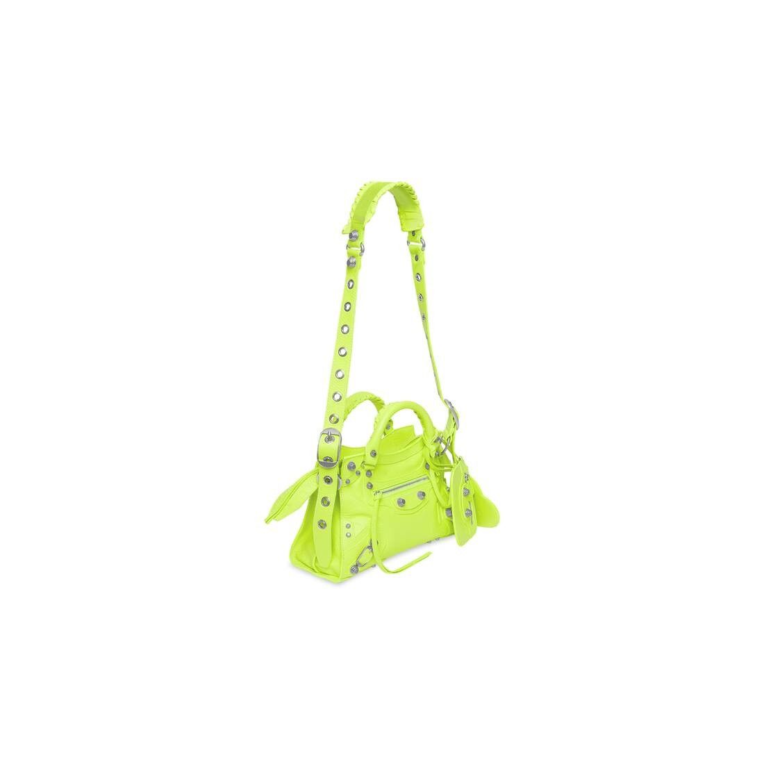 Balenciaga o1tr1nto0525 Size: OS / Neo Cagole XS Handbag in Green Size ONE SIZE - 3 Thumbnail