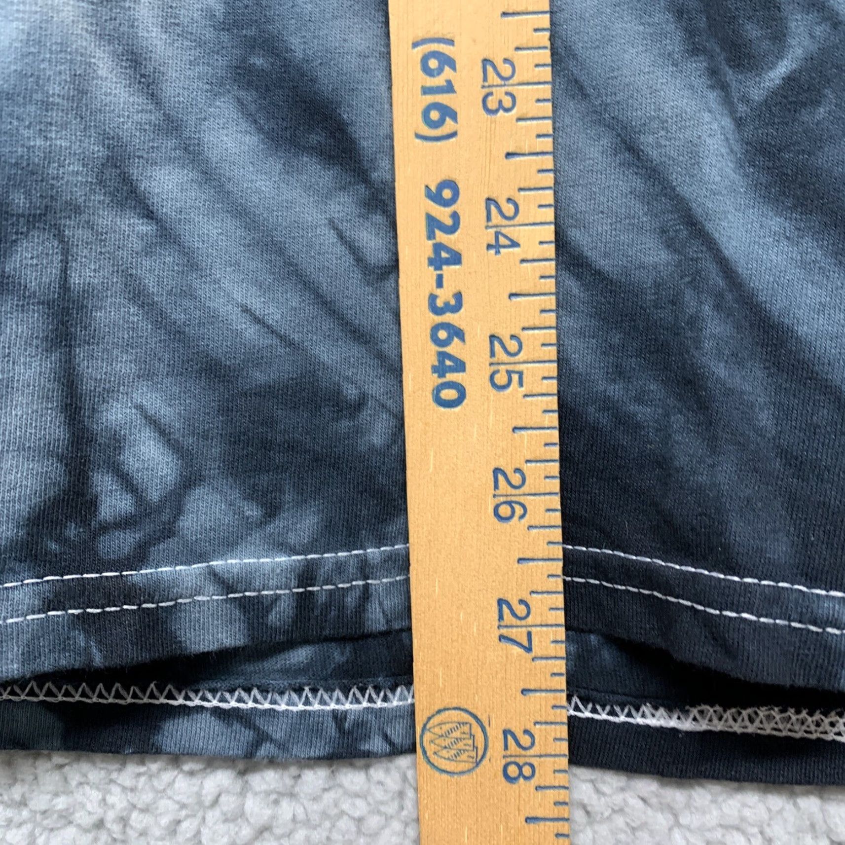 Vintage Dyenomite Apparel Mens T-Shirt Missouri Tigers Tie Dyed Size L Black Gray USA Size US L / EU 52-54 / 3 - 6 Thumbnail