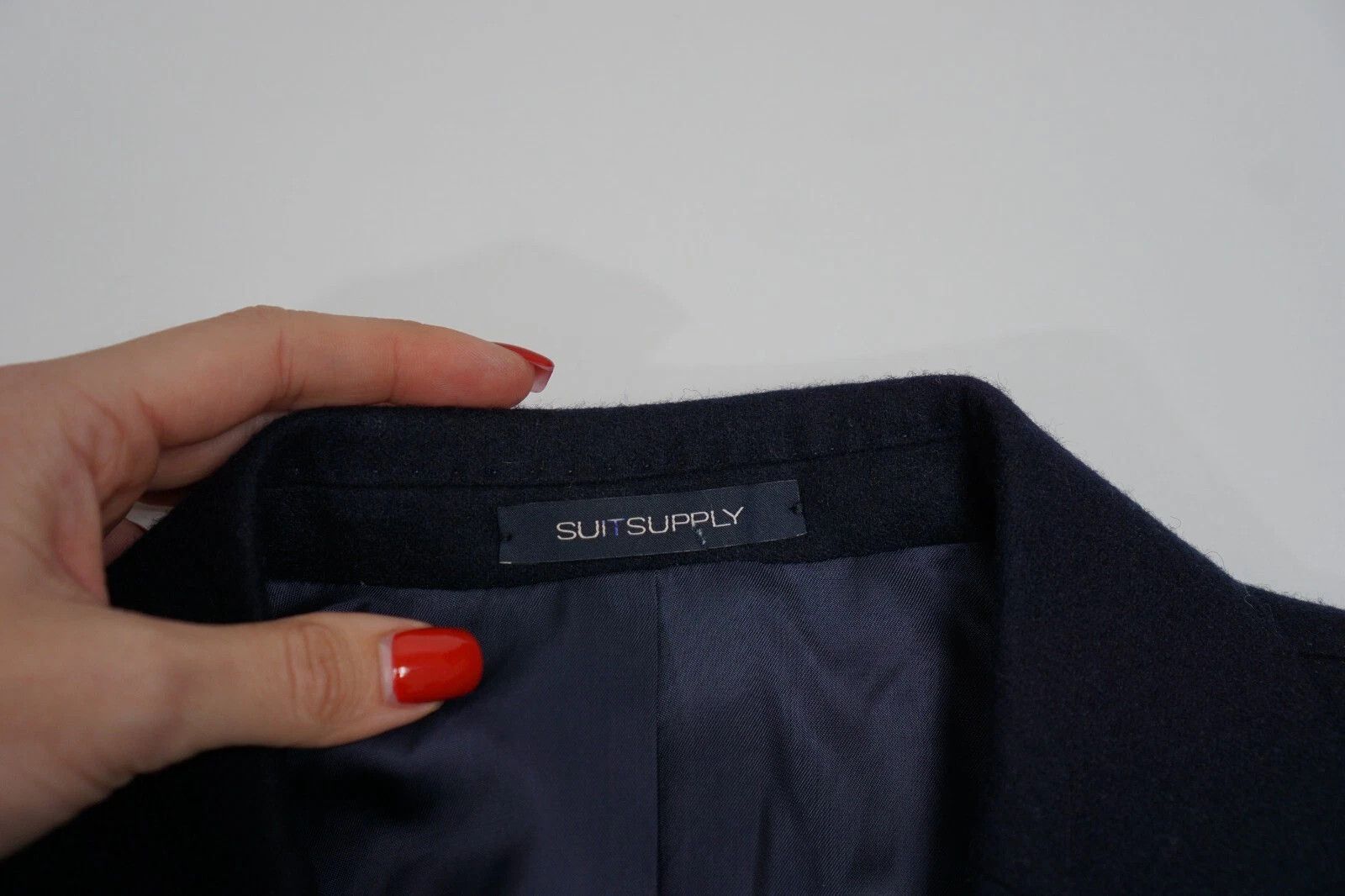 Suitsupply Men Suitsupply Blazer La Spalla Navy Wool Marling Evans US38 Size 38R - 3 Thumbnail