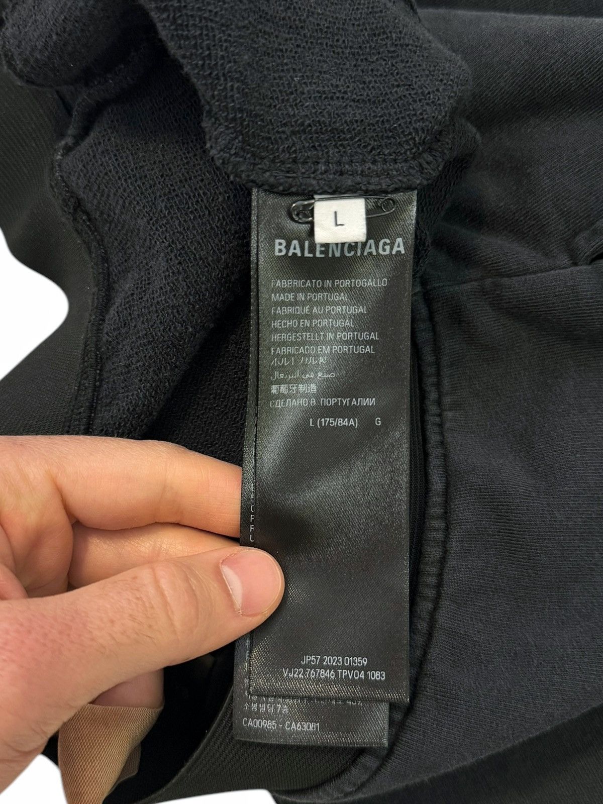 Balenciaga 2024 Chinese Exclusive Faded Baggy Sweatpants Size US 34 / EU 50 - 7 Thumbnail