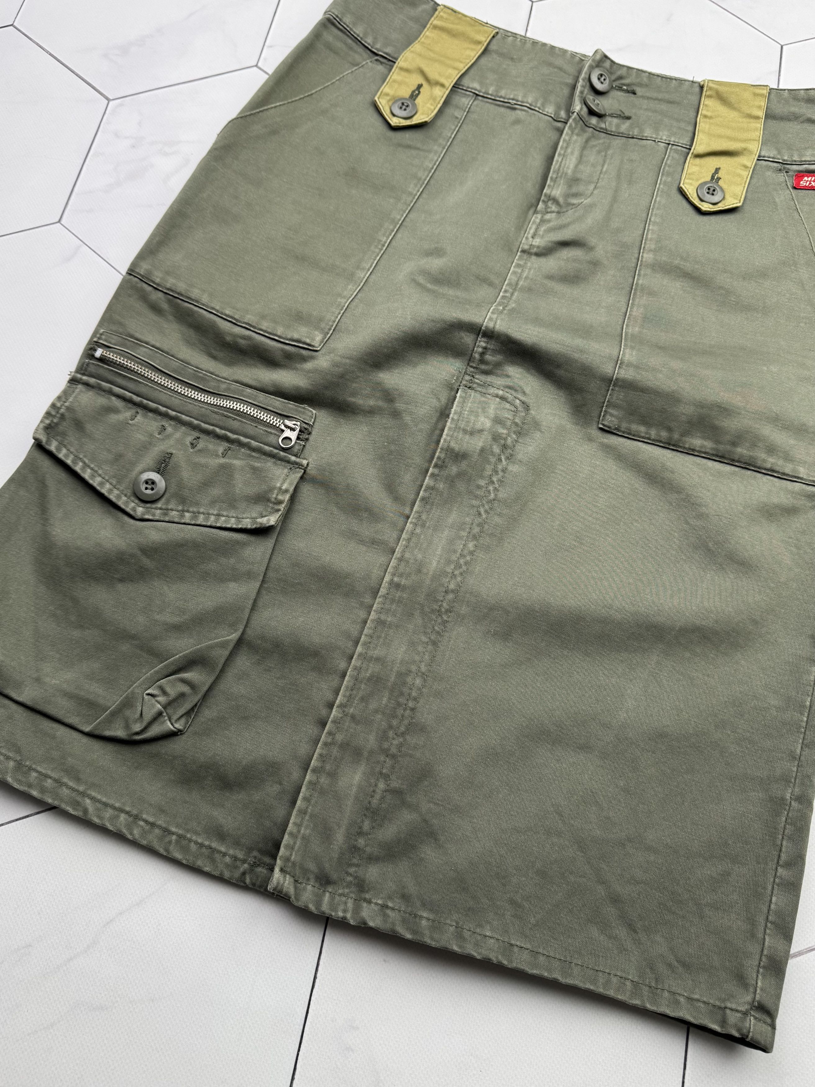 Miss Sixty Miss Sixty Vintage Cargo Skirt (B202) Size 28" / US 6 / IT 42 - 4 Thumbnail