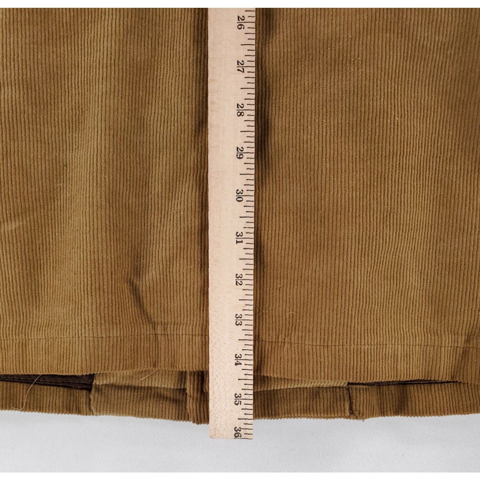 Sears Sears Corduroy Jacket Overcoat Lined Brown Mens 42 Tall Size US XS / EU 42 / 0 - 7 Thumbnail