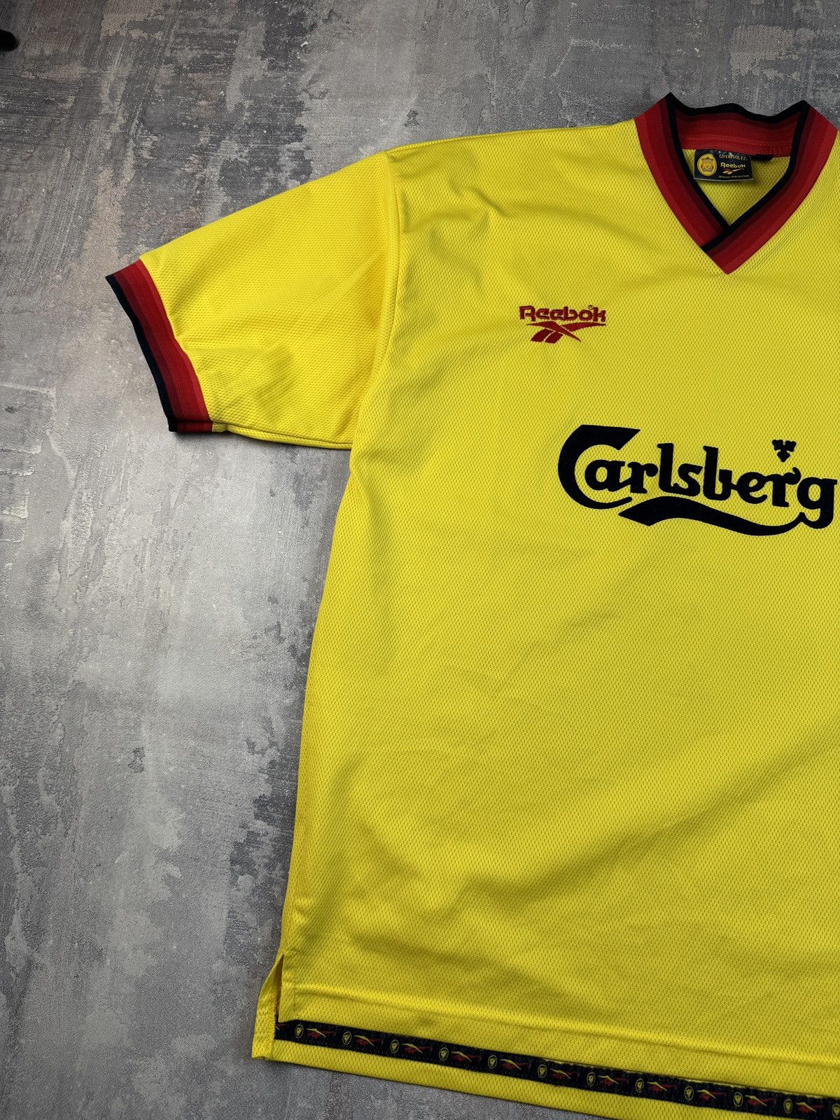 Reebok Liverpool Soccer Football Jersey Reebok Size 46/48 1997/98 Size US L / EU 52-54 / 3 - 2 Thumbnail