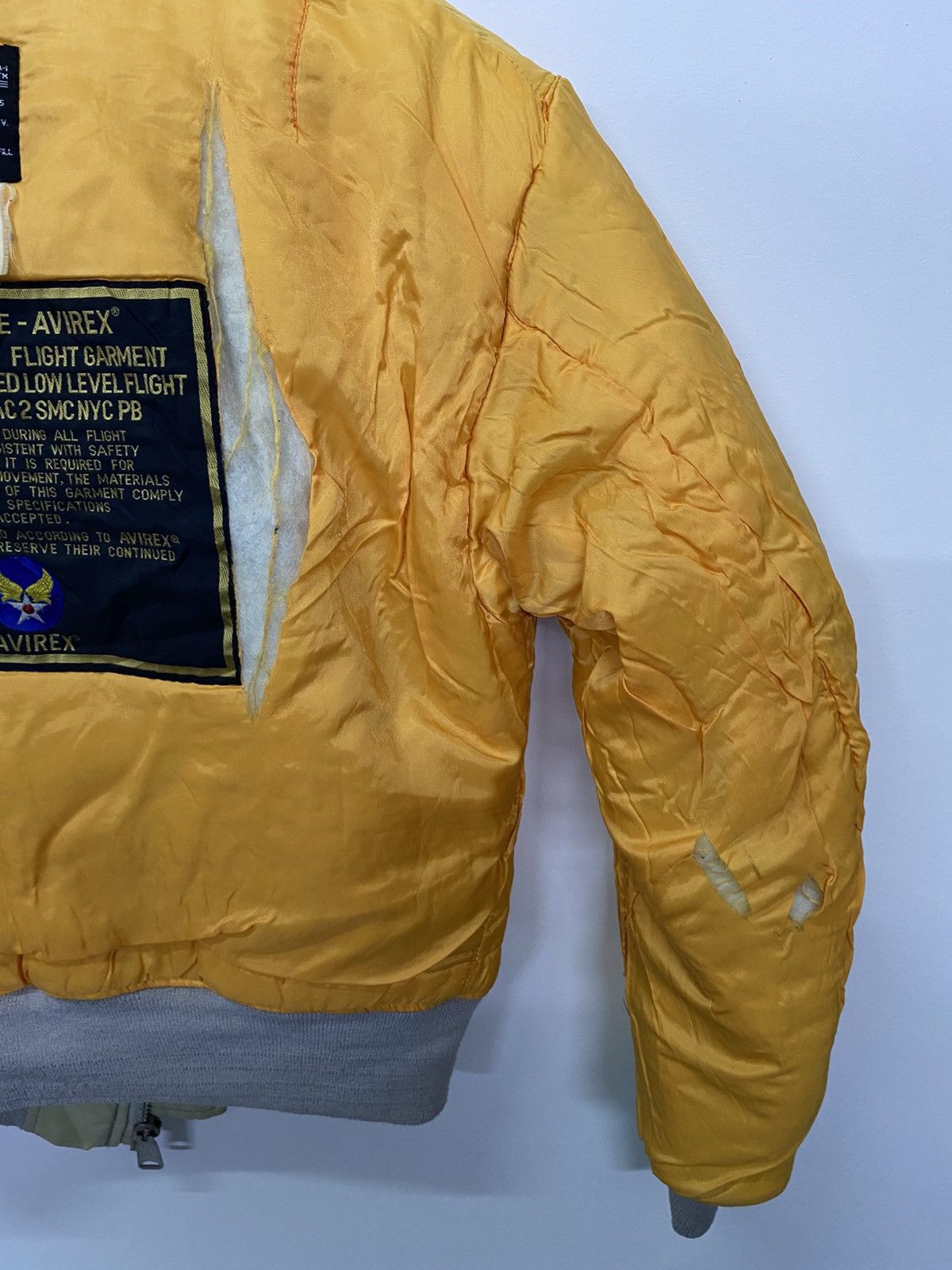 Vintage Vintage Distressed Jacket Flyer MA-1 Bomber Jacket Size US S / EU 44-46 / 1 - 20 Thumbnail