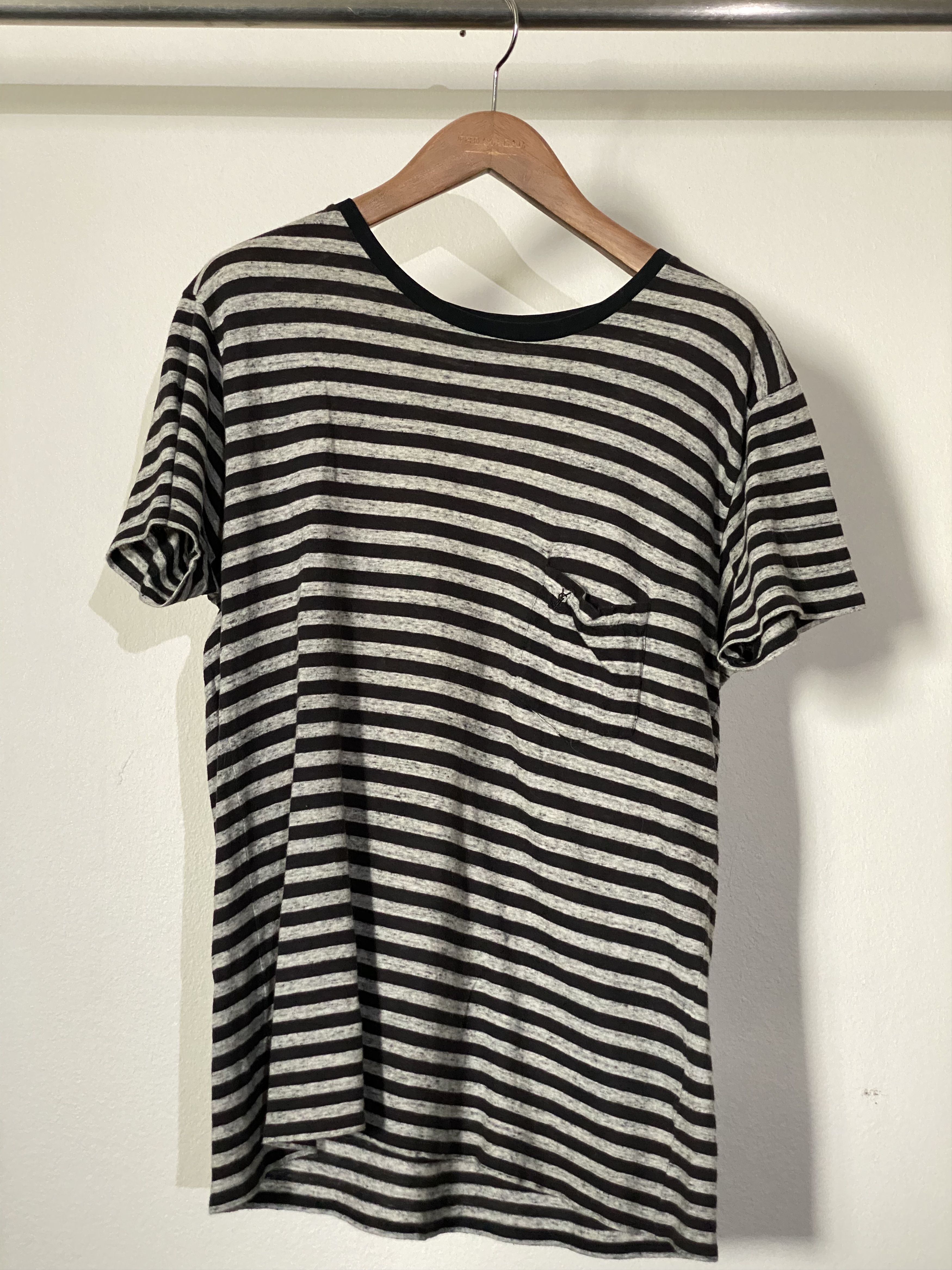 Hedi's fw 2013 "Punk" striped t-shirt., view 2