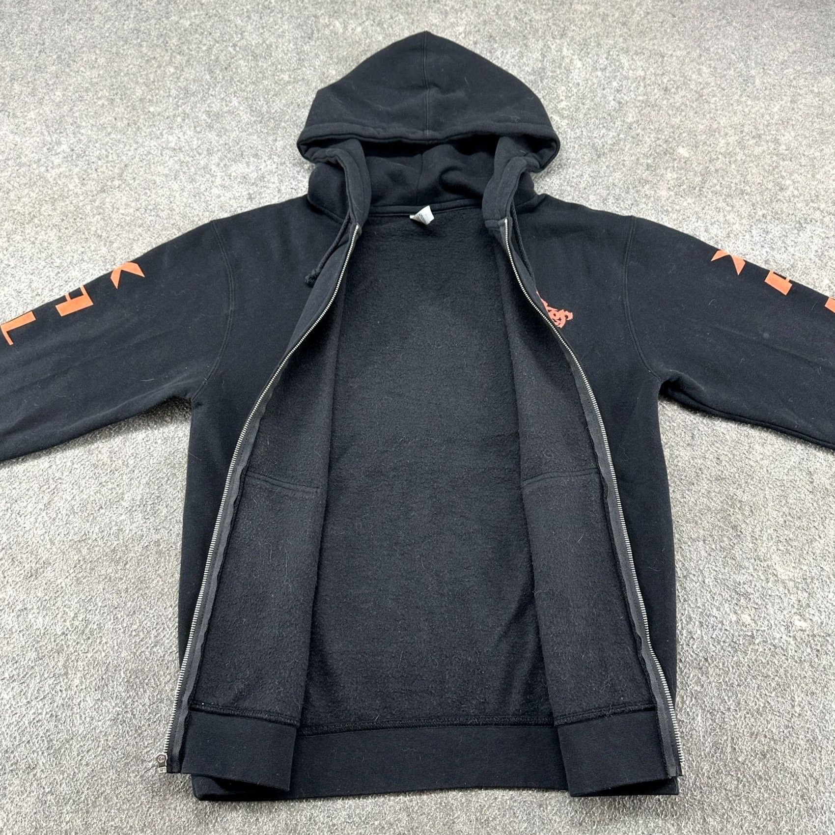 Vintage Independent Trading Company Bonehunter Hoodie Mens M Black Skull Dark Blood Reincarnation System Black Metal Size US M / EU 48-50 / 2 - 2 Thumbnail