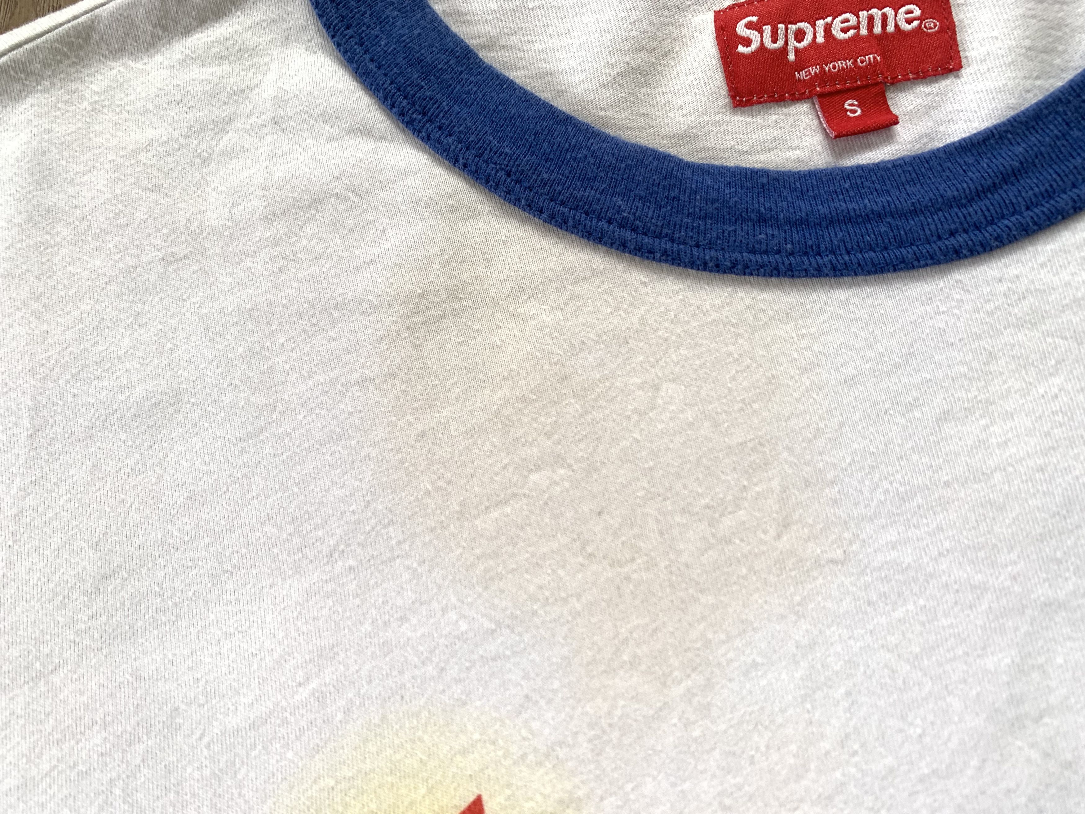 Supreme Vintage Supreme Sex in Heaven Ringer Tee Size US S / EU 44-46 / 1 - 11 Thumbnail