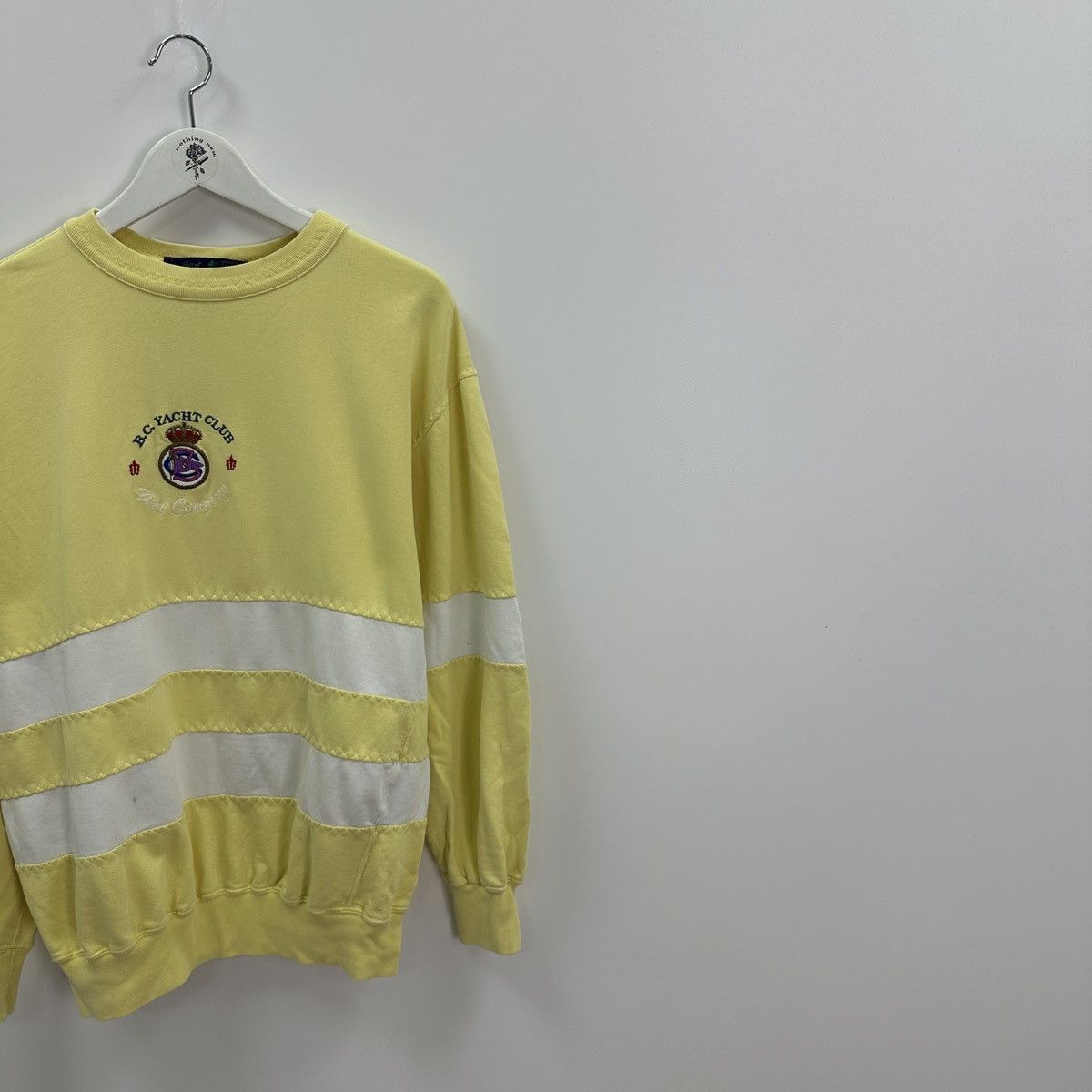 Vintage Vintage 90s Best Company Yacht Club sweatshirt embroidered Size US XL / EU 56 / 4 - 2 Thumbnail