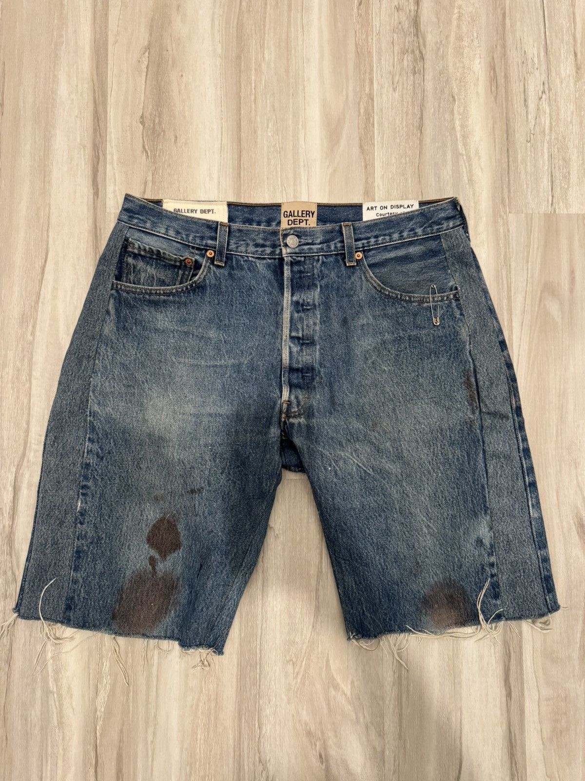 Gallery Dept. Patchwork Denim Zuma Shorts | Grailed