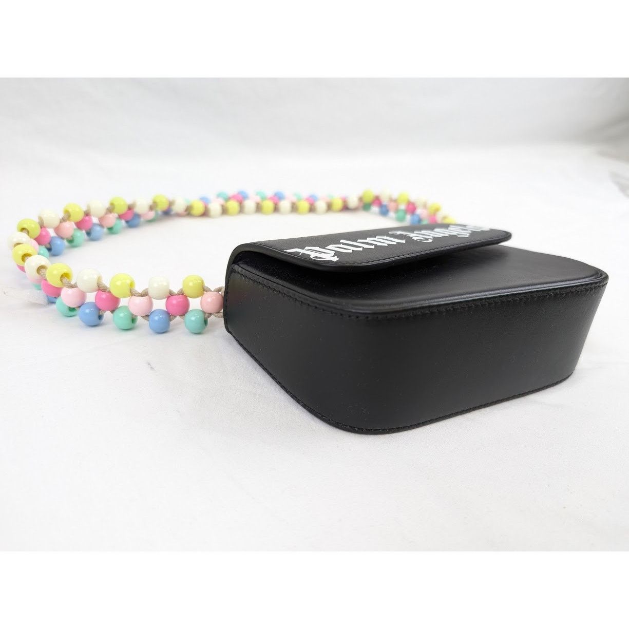 Palm Angels o1rshd1 Size: OS / Beads Strap Crash Bag in Black/White Size ONE SIZE - 5 Thumbnail