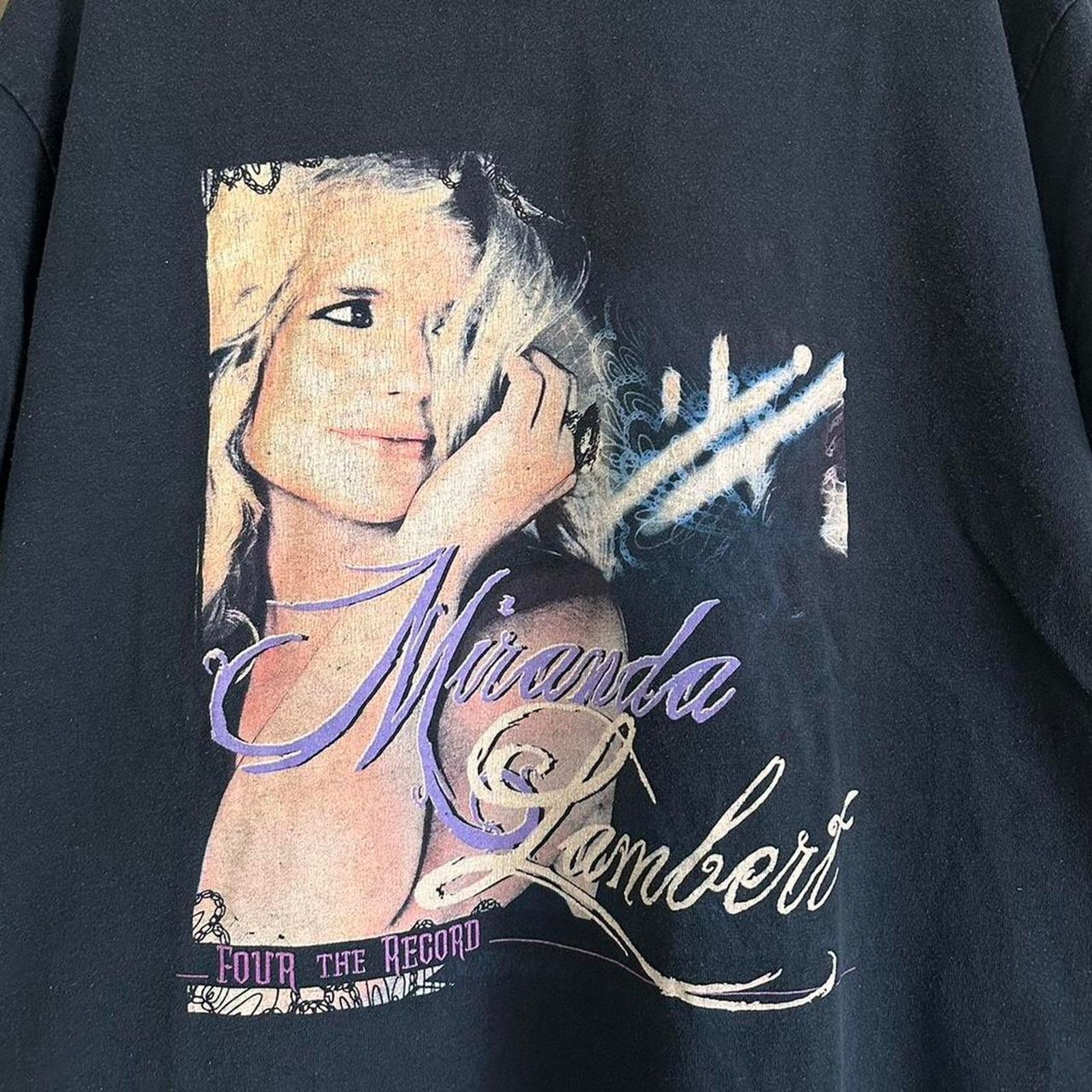 Band Tees × Vintage Vintage Y2K Miranda Lambert Shirt Size US L / EU 52-54 / 3 - 2 Thumbnail