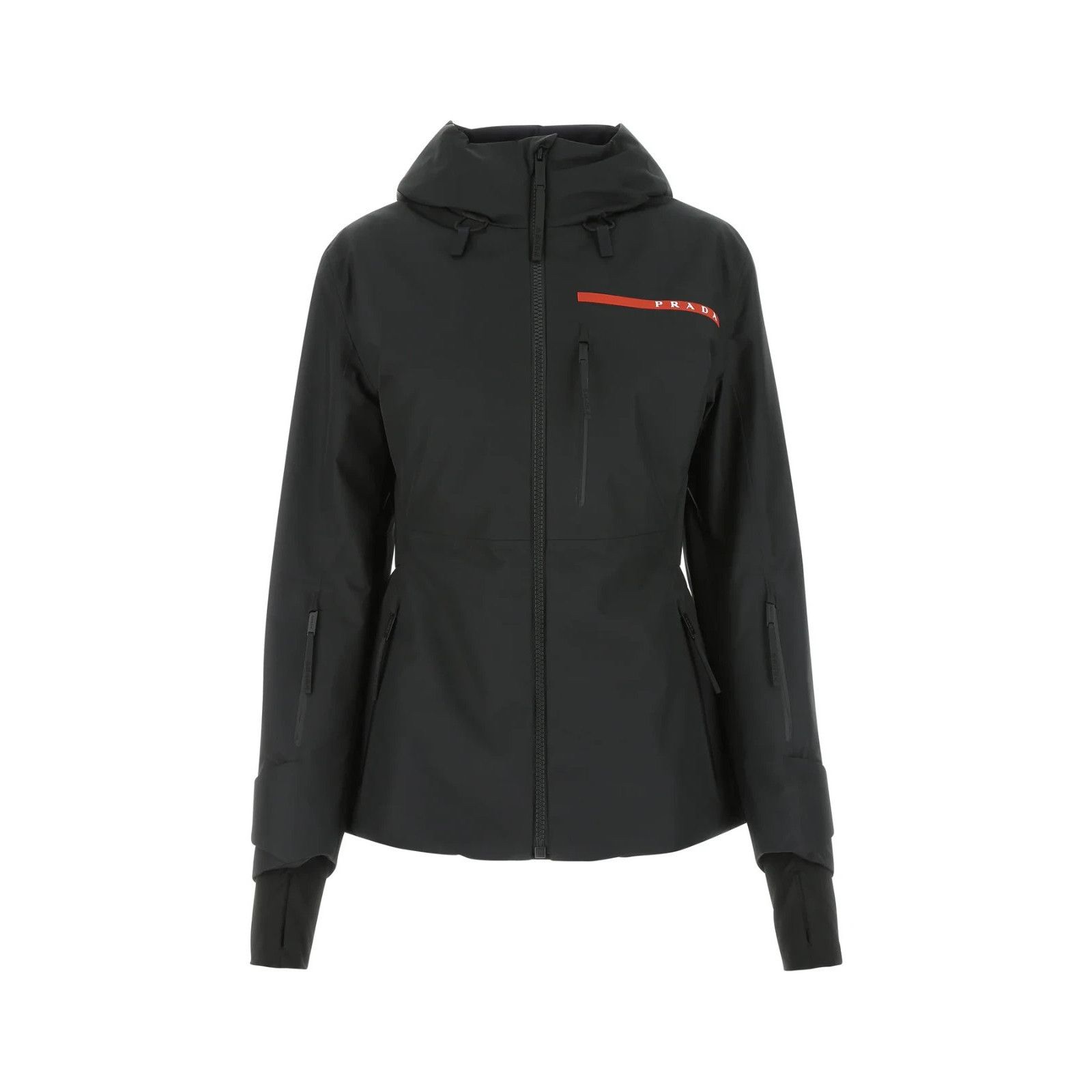 Prada PRADA Black Polyester Padded Jacket New And Authentic (Wome Size S / US 4 / IT 40 - 1 Thumbnail